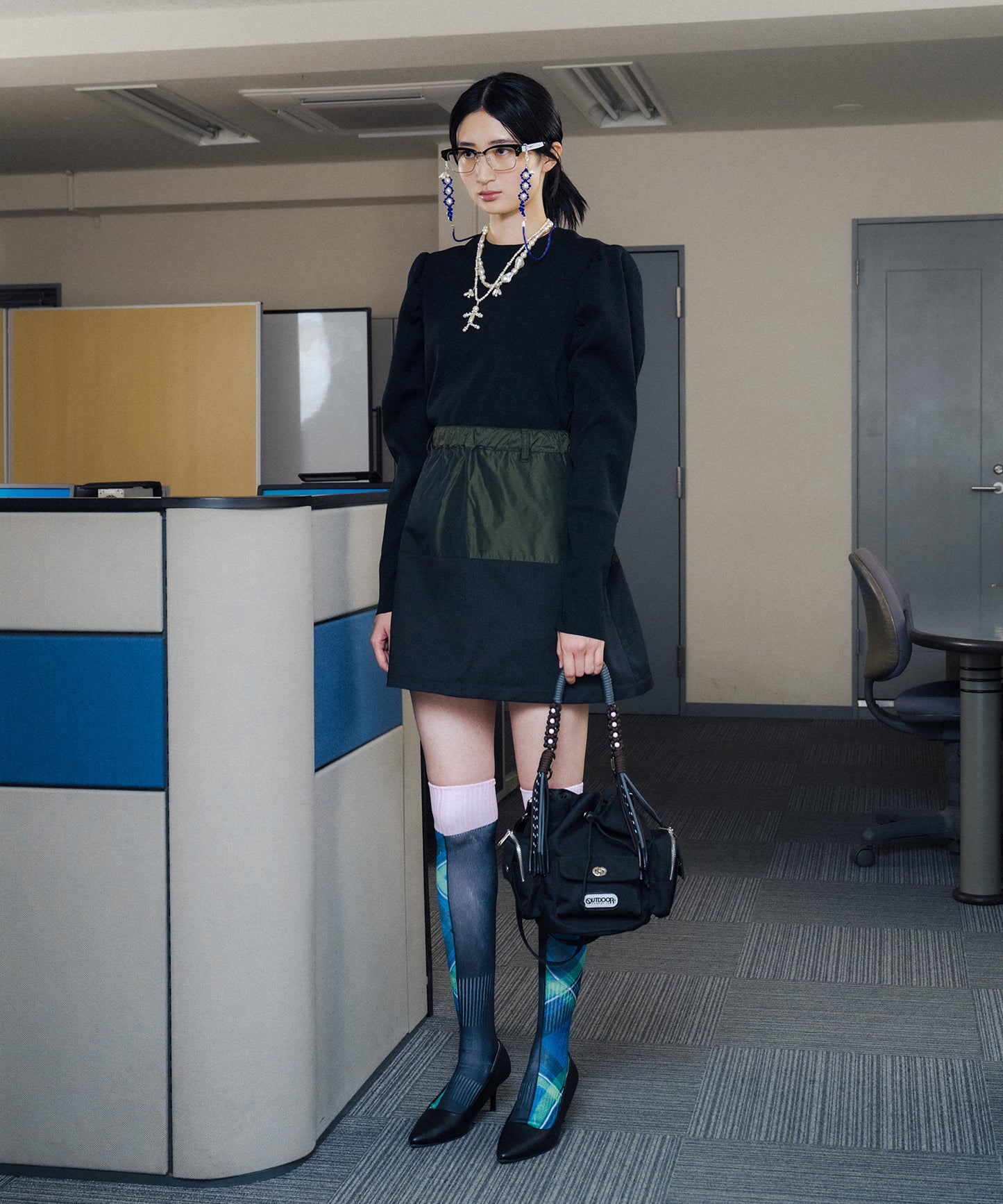 2WAY BI COLOR SKIRT