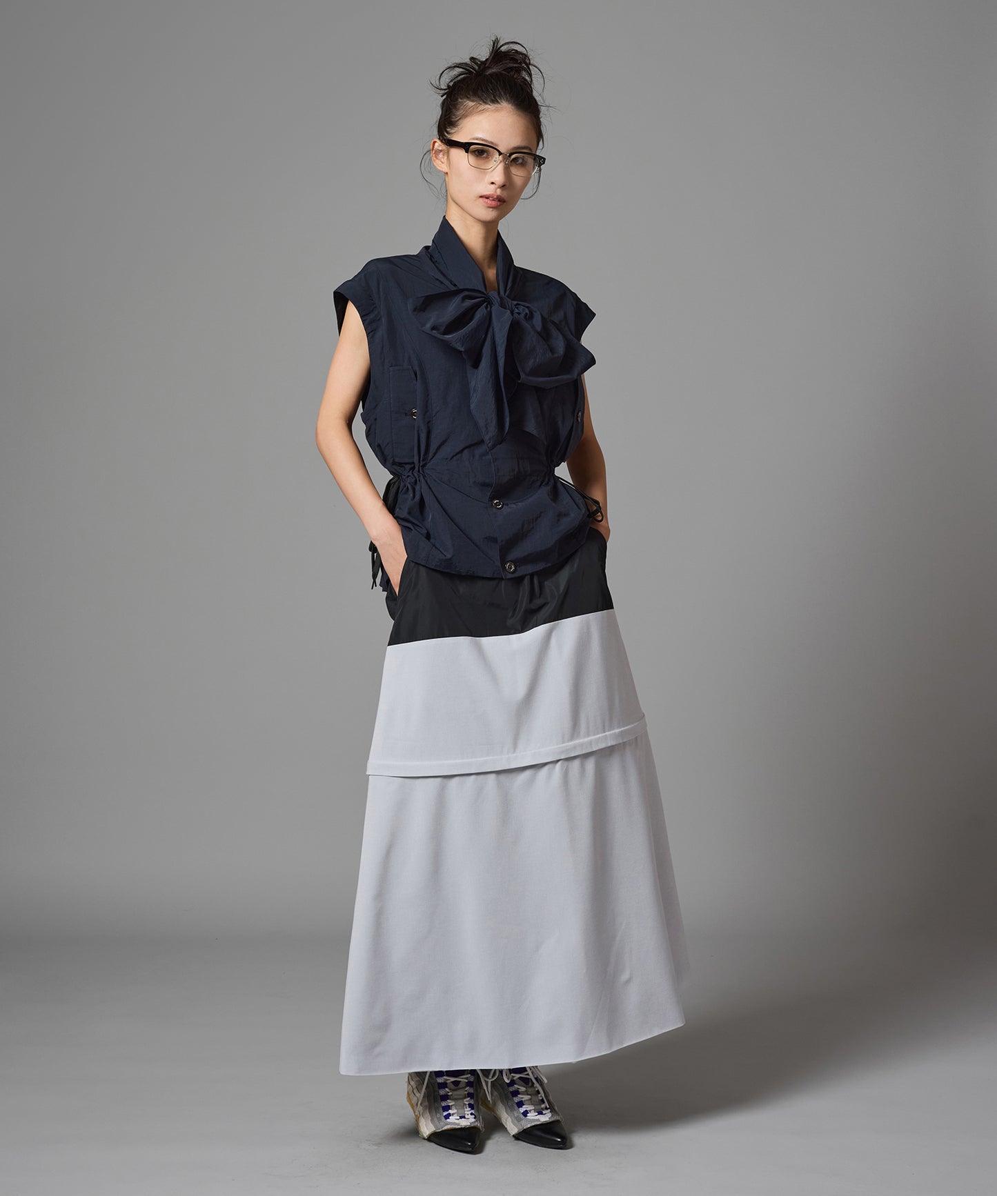 2WAY BI COLOR SKIRT