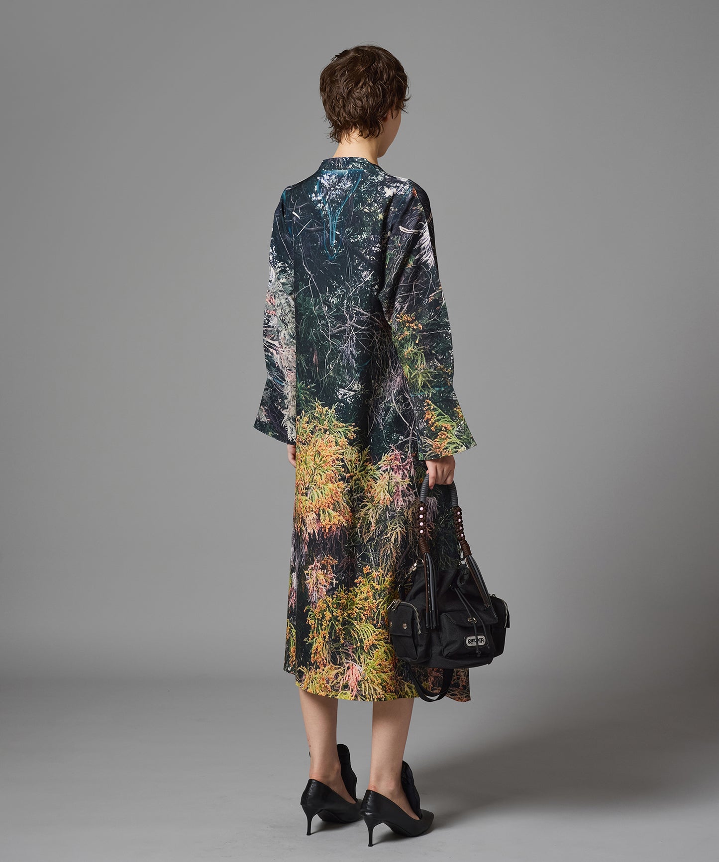 DIRECT PRINT PULLOVER ONE-PIECE