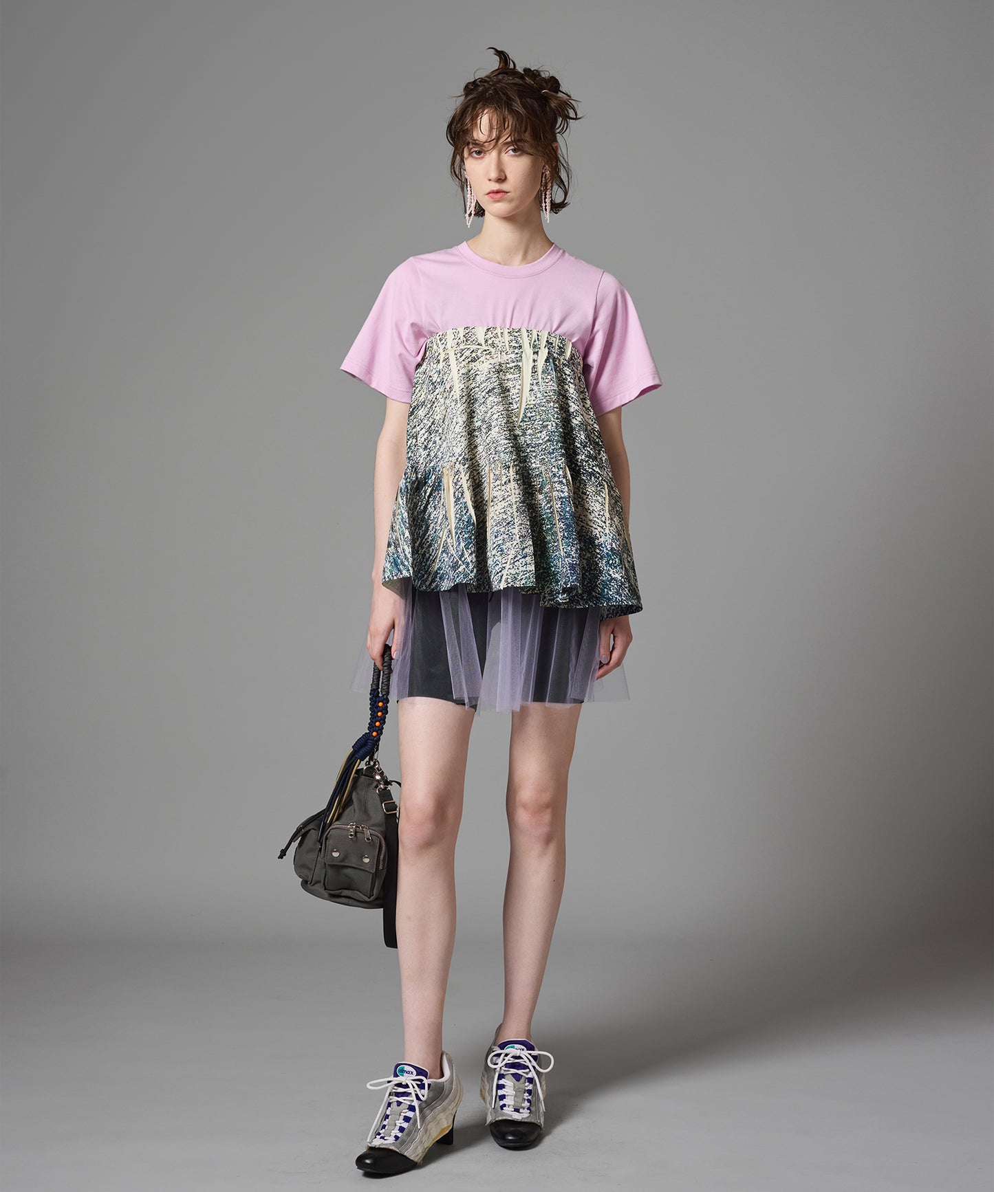 GATHER TULLE T-SHIRT