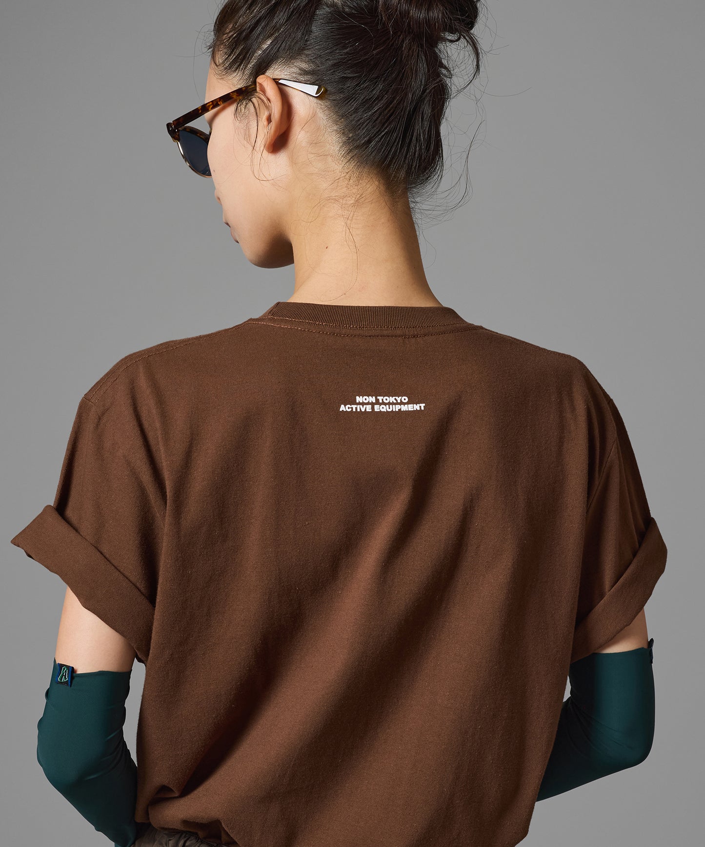 PRINT SHORT T-SHIRT(WORK)