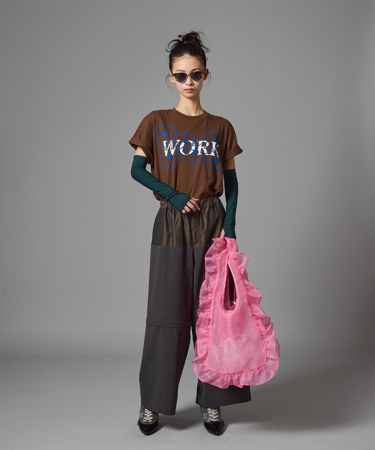SHEER FRILL BAG(L)