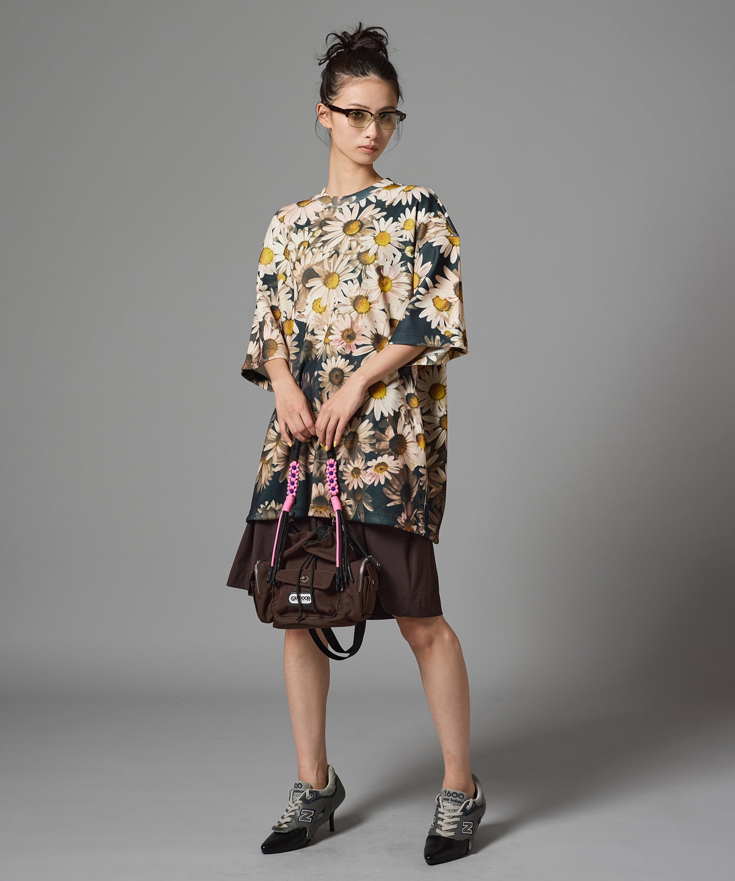 PRINT RIB BIG T-SHIRTS