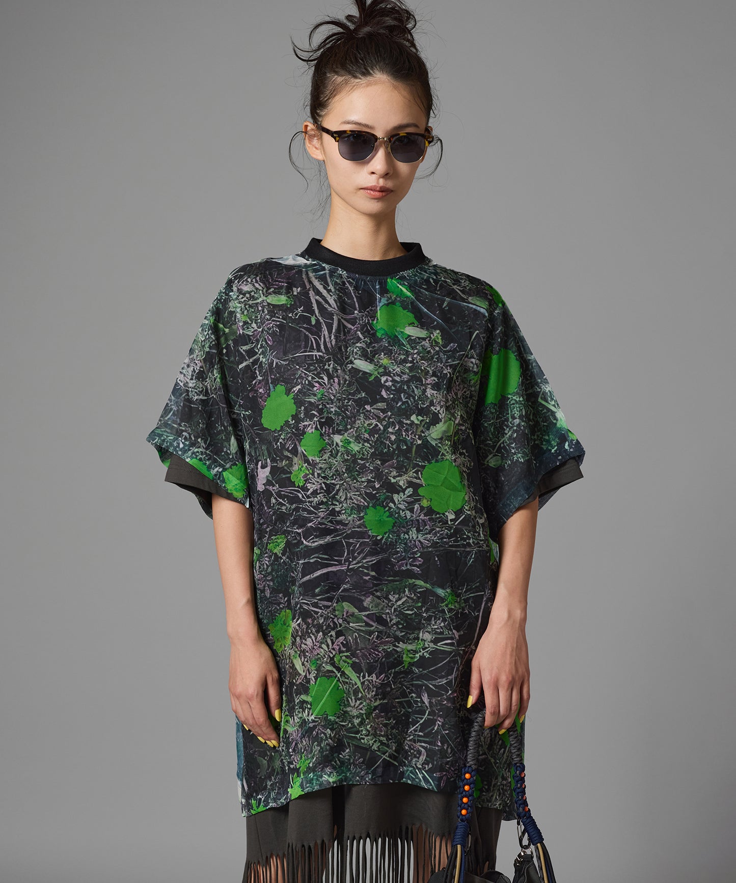 DIRECT PRINT SHEER T-SHIRT