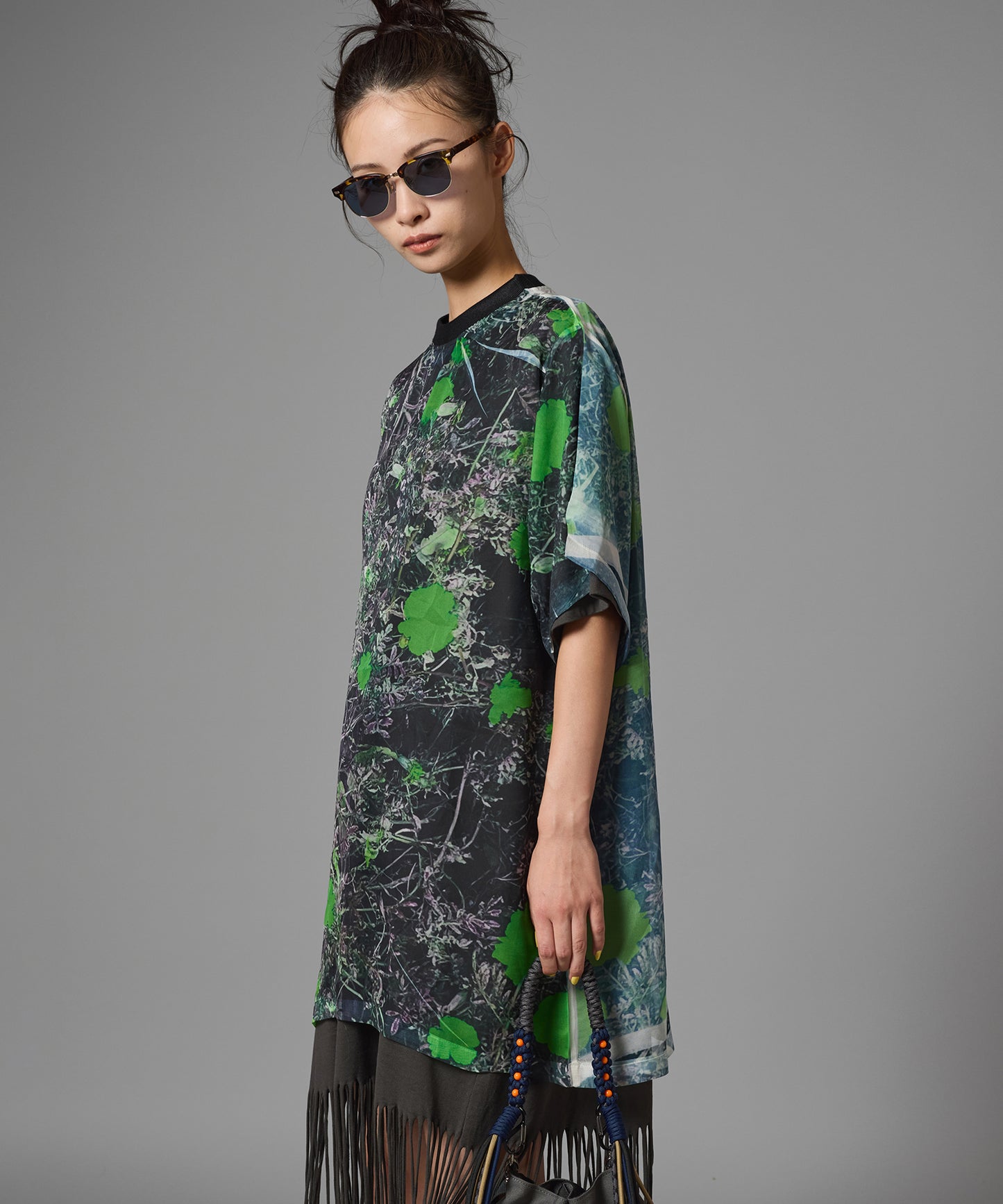 DIRECT PRINT SHEER T-SHIRT