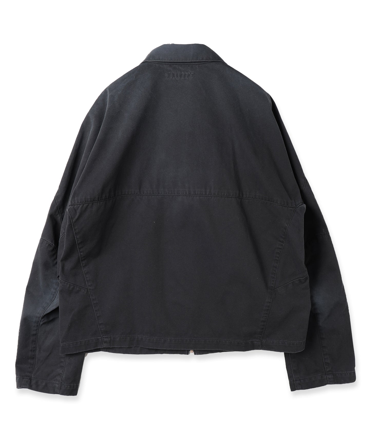 DRAPING CHINO ZIPJACKET