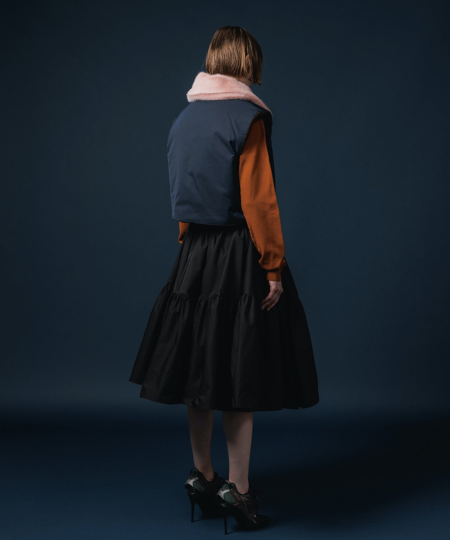 REVERSIBLE DONKEY VEST【納期10月下旬】
