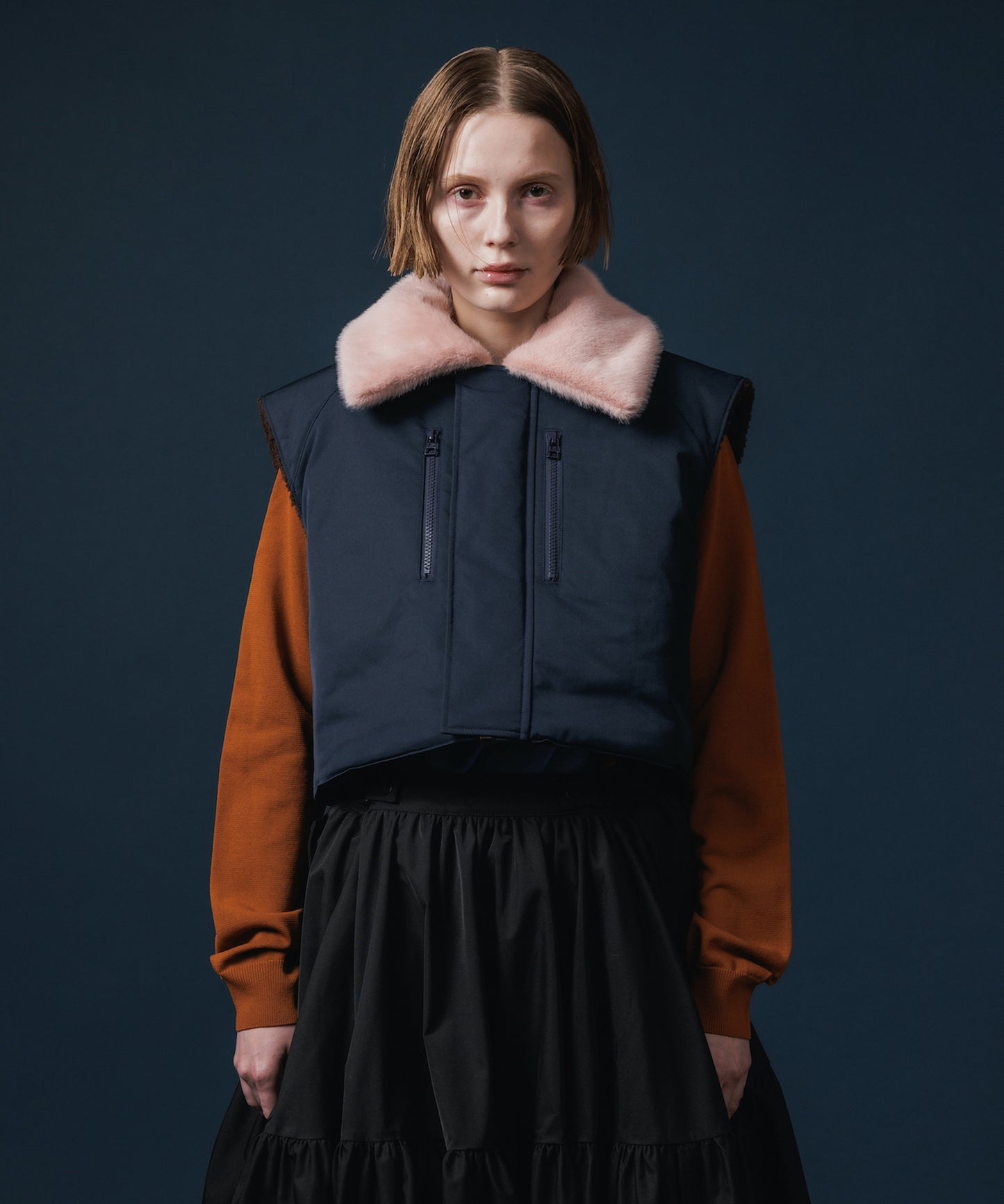 REVERSIBLE DONKEY VEST【納期10月下旬】