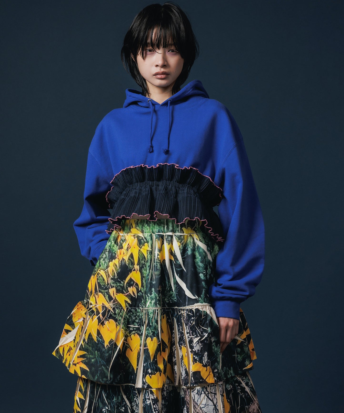 HEM FRILL PARKER【納期10月下旬】