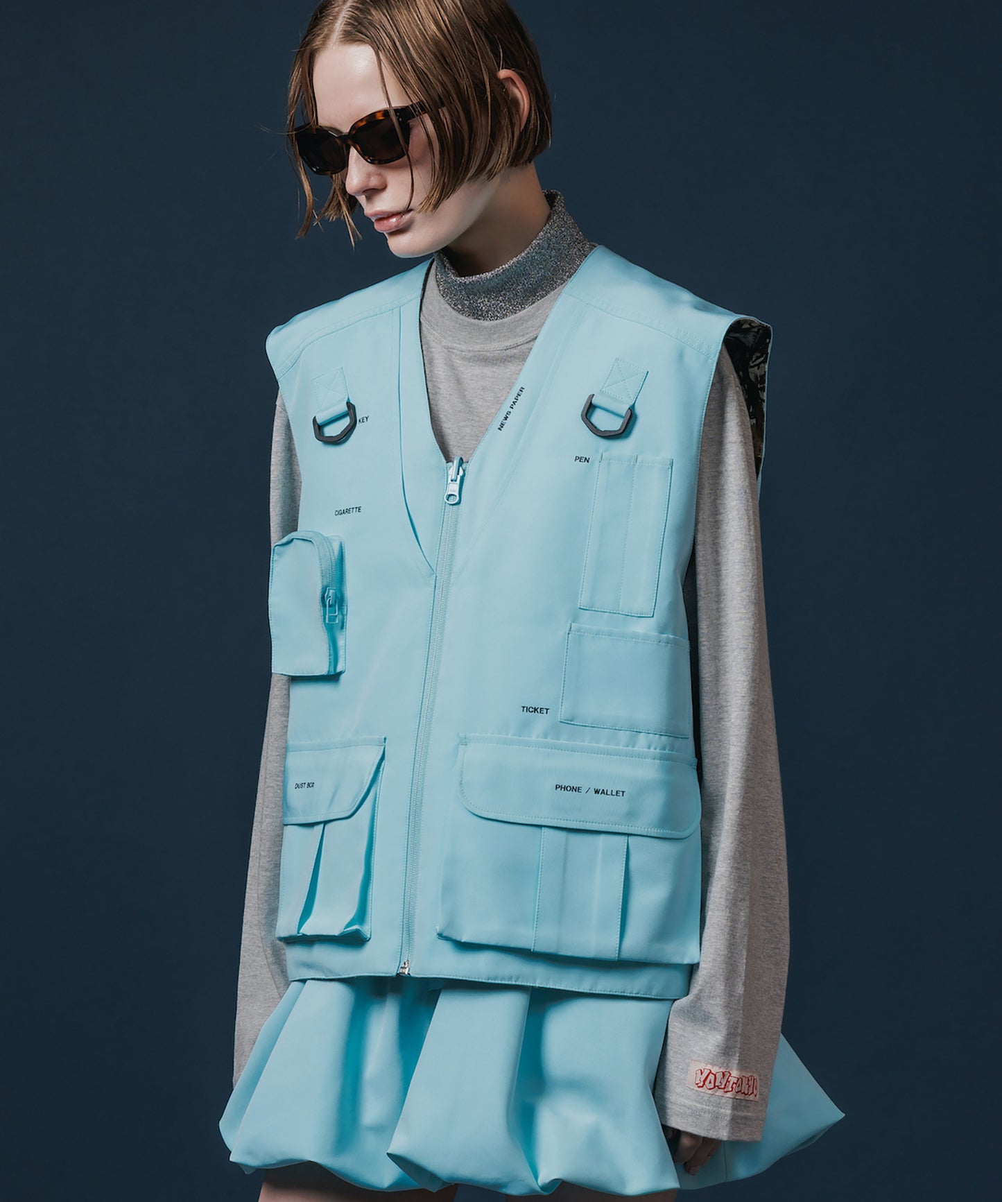 REVERSIBLE MULTI POCKET VEST 【納期9月下旬】