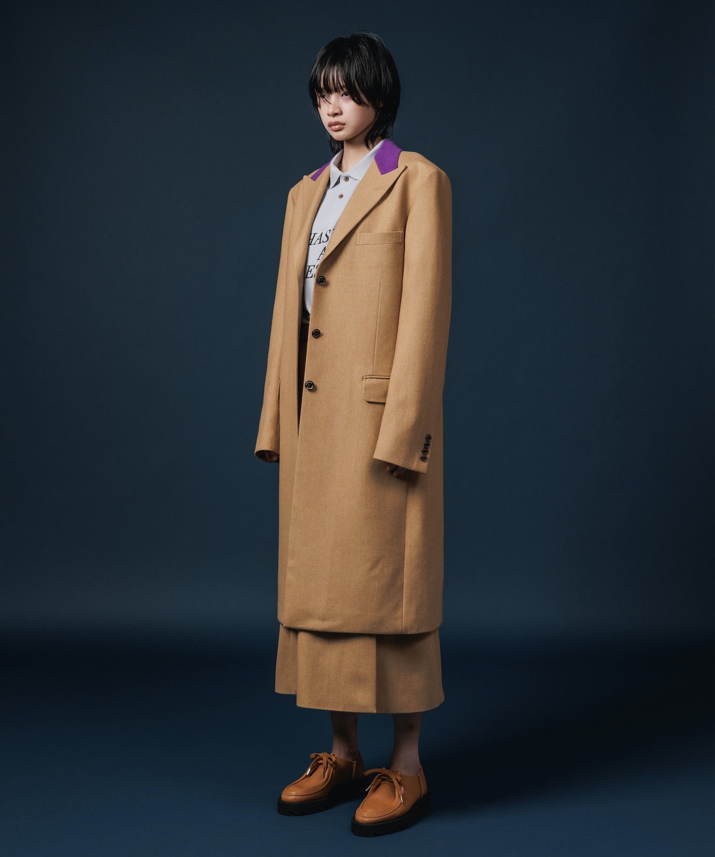 WOOL LONG SKIRT【納期10月下旬】