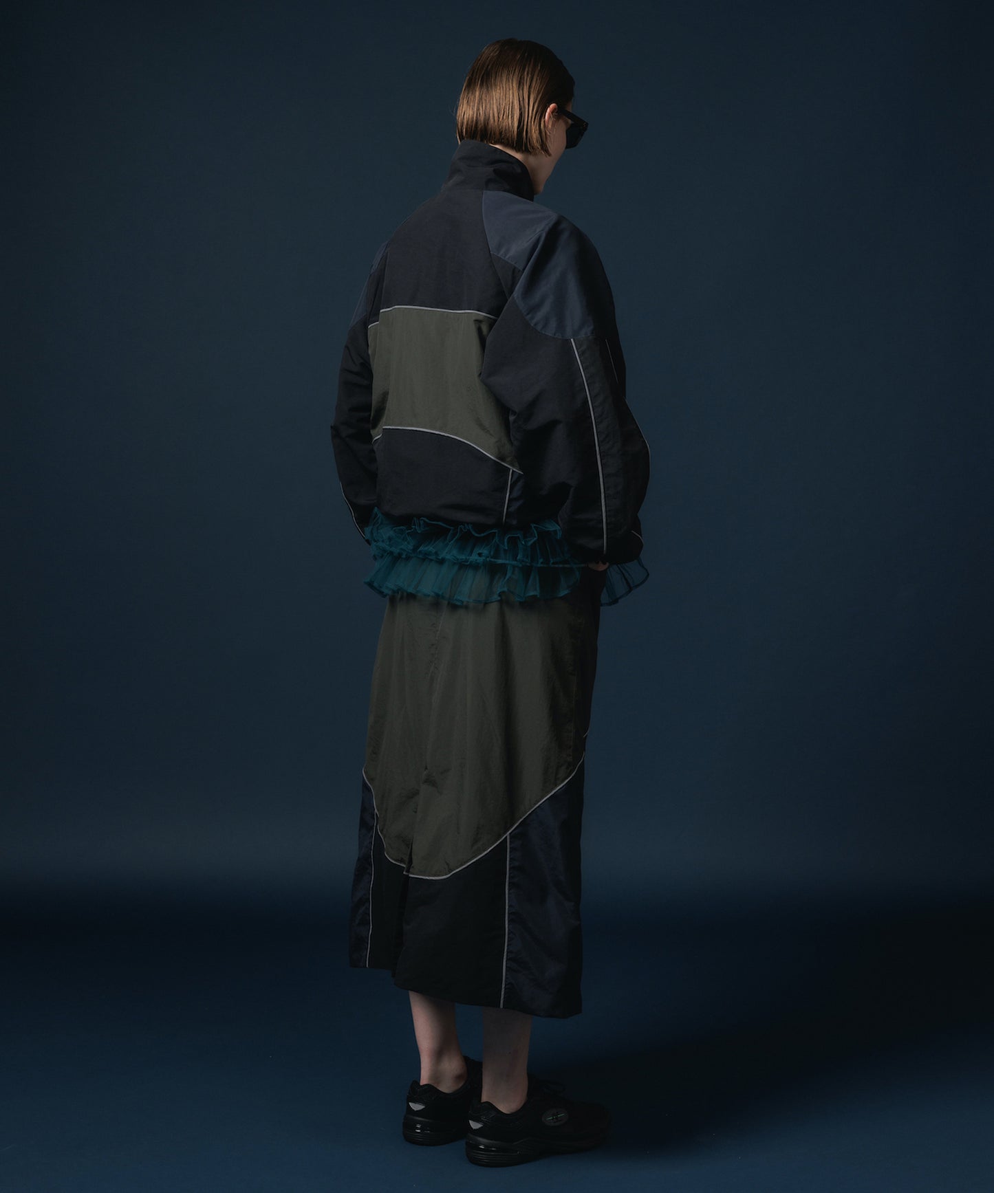REVERSIBLE SWITCHING BLOUSON & SCARF 【納期9月下旬】