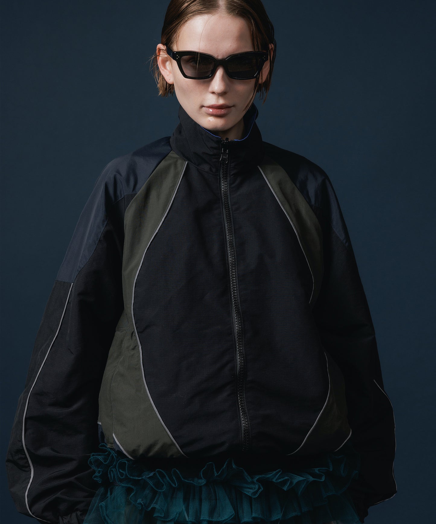 REVERSIBLE SWITCHING BLOUSON & SCARF 【納期9月下旬】