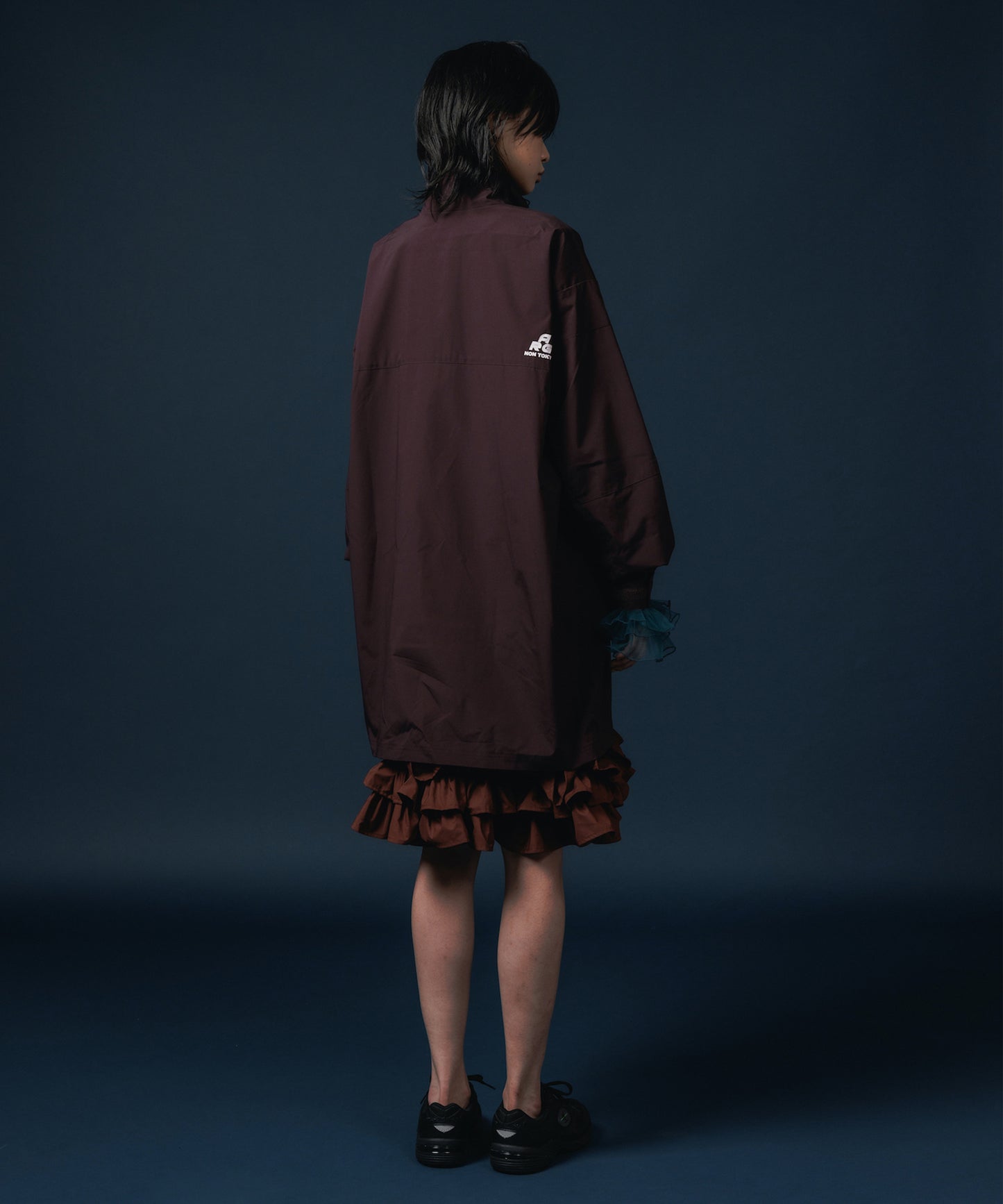 FRILL LAYER NYLONONE-PIECE 【納期9月下旬】