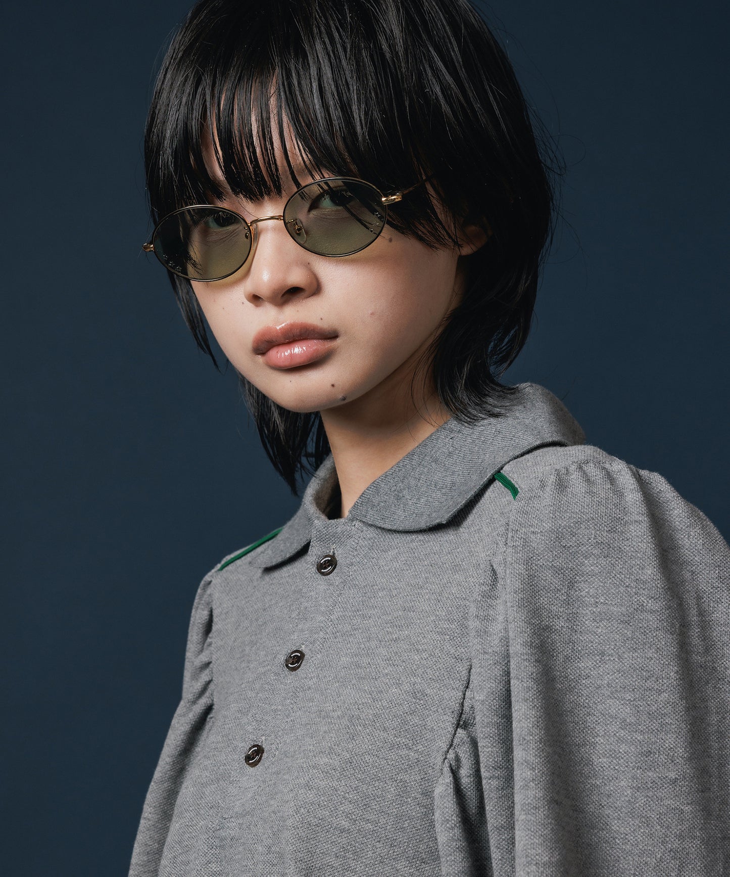 STAR OVAL SUNGLASSES 【納期8月下旬】