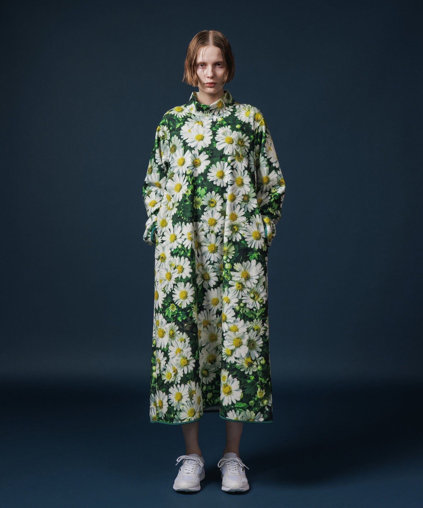 PRINT FLEECE ONE-PIECE【納期10月下旬】