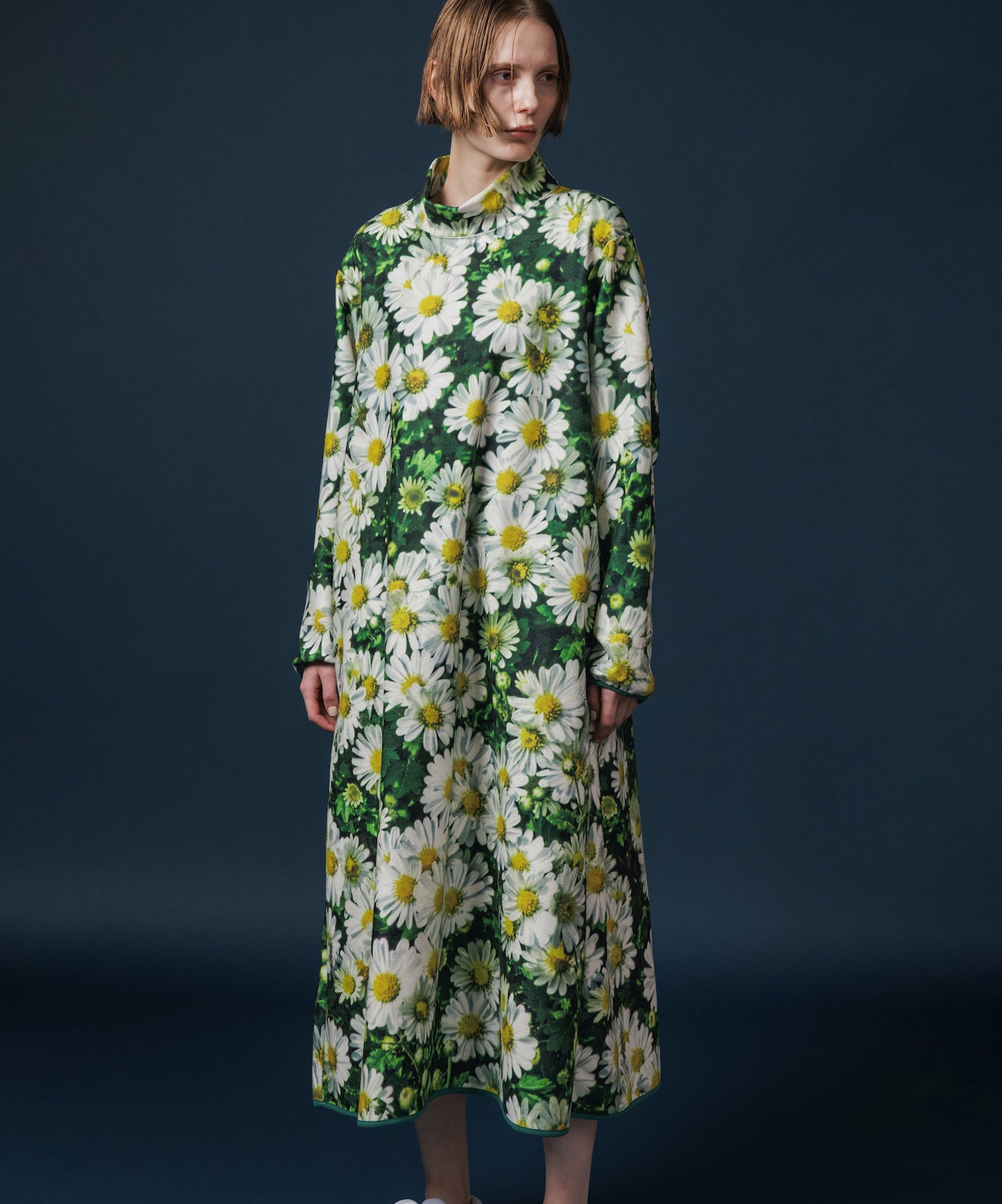 PRINT FLEECE ONE-PIECE【納期10月下旬】