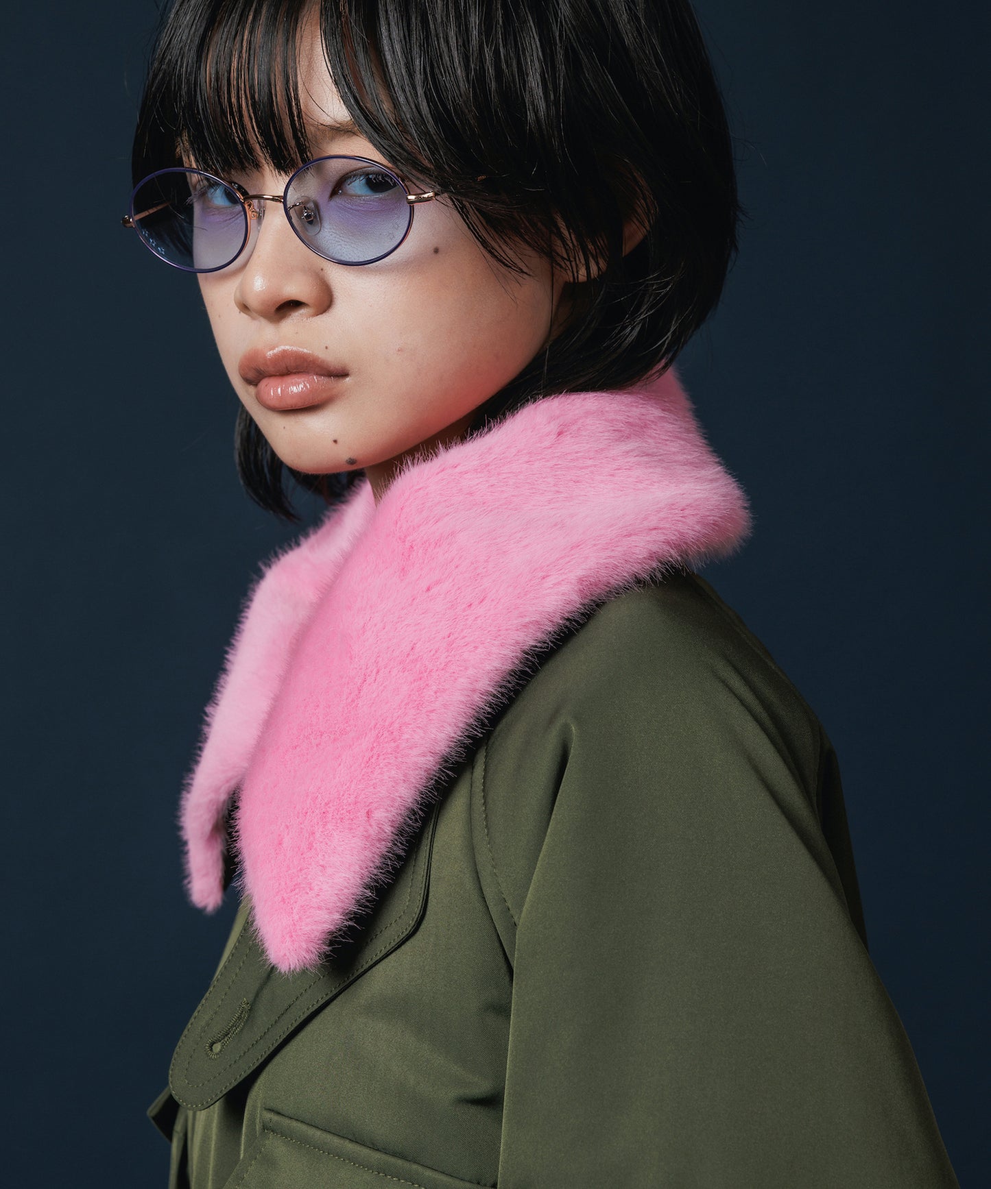 STAR OVAL SUNGLASSES 【納期8月下旬】