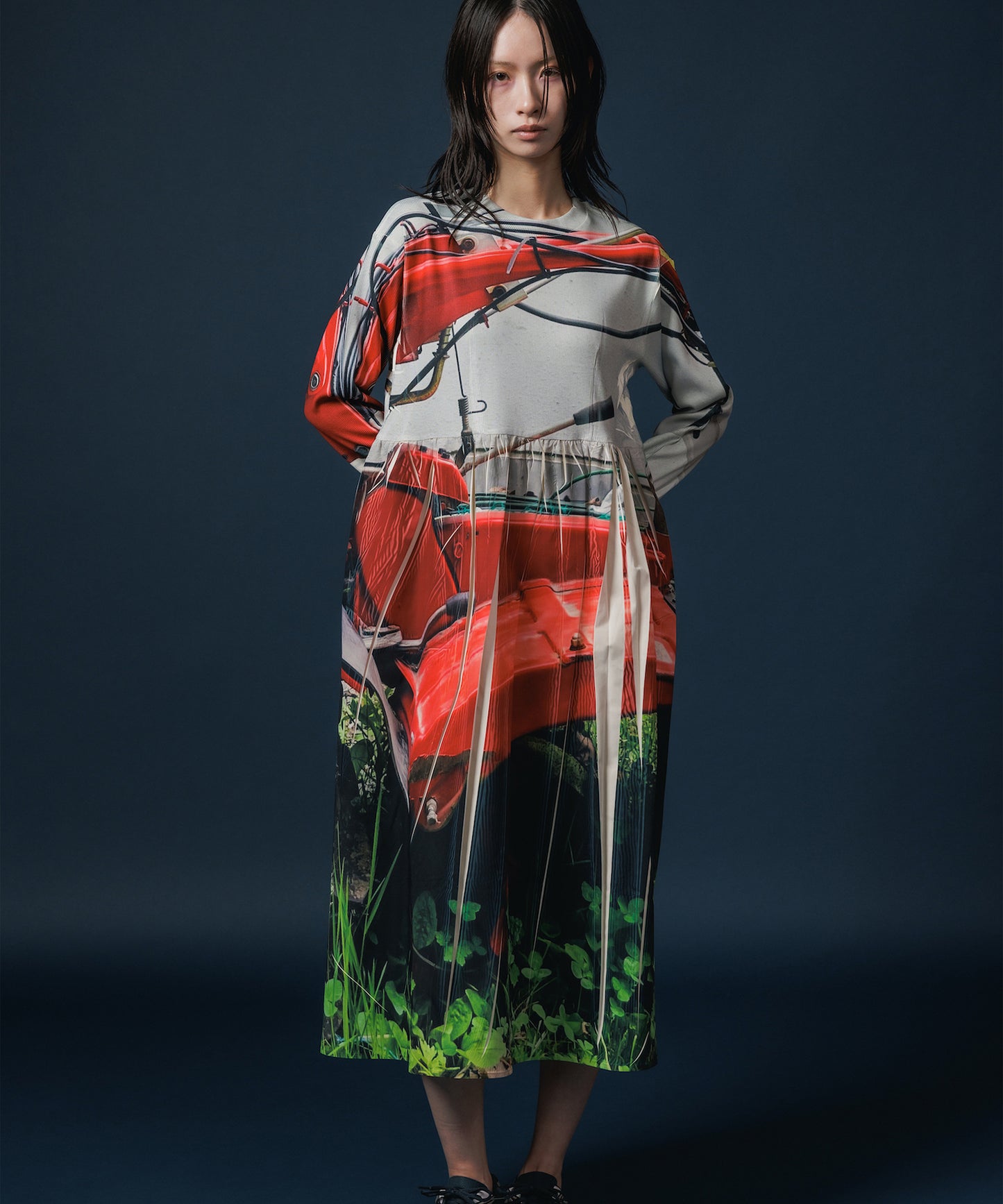 DIRECT PRINT RIB GATHER O/P 【納期9月下旬】