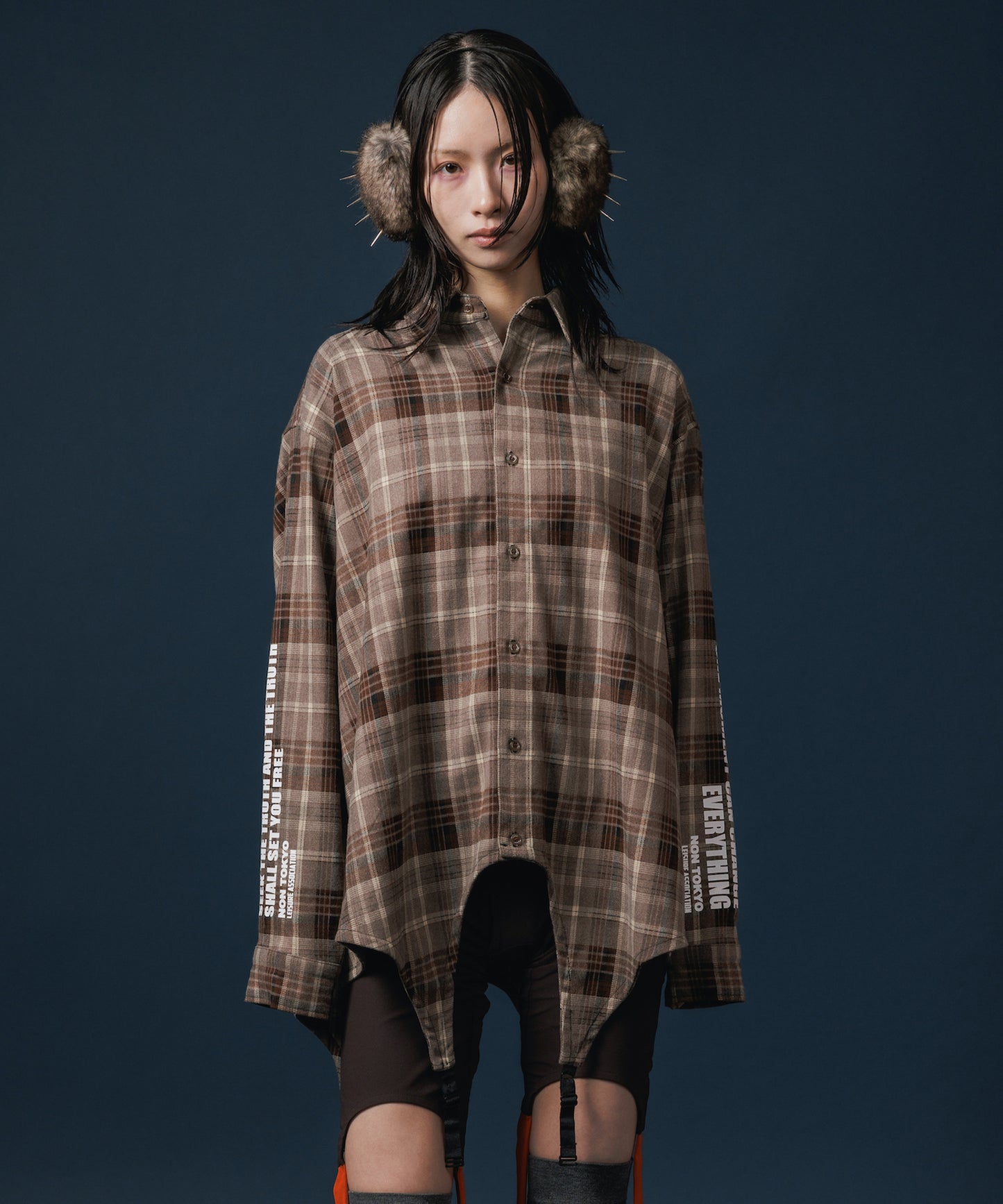 2WAY FLANNEL CHECK SHIRT【納期10月下旬】