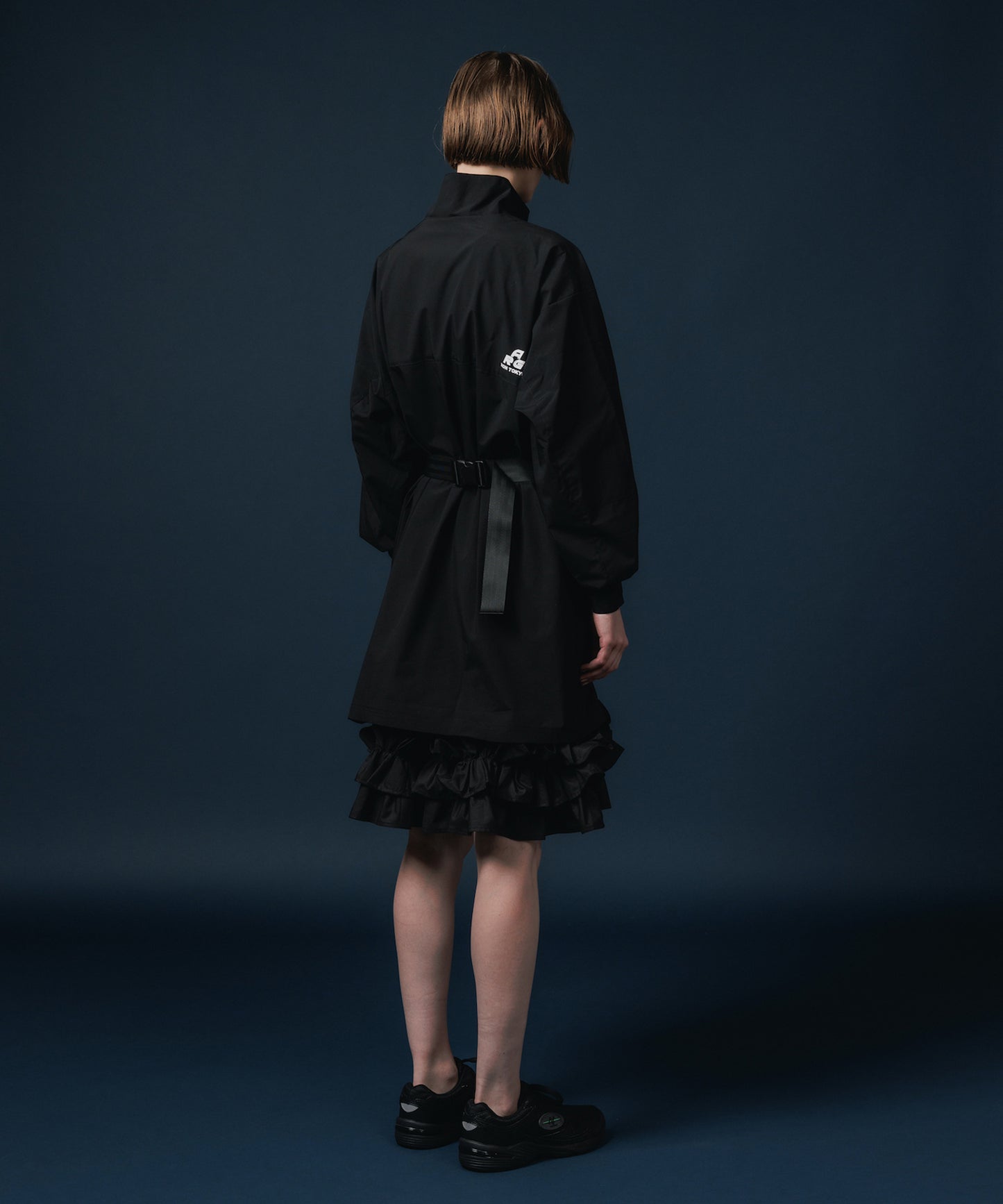 FRILL LAYER NYLONONE-PIECE 【納期9月下旬】
