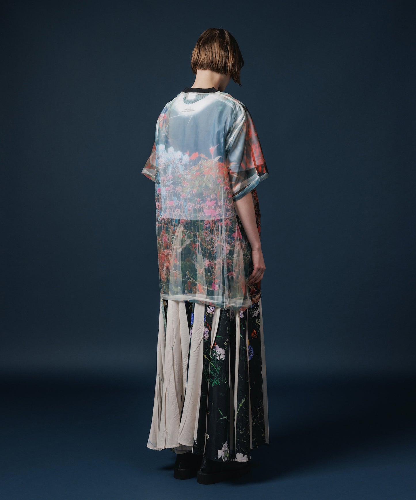 DIRECT PRINT SHEER T-SHIRT 【納期8月下旬】