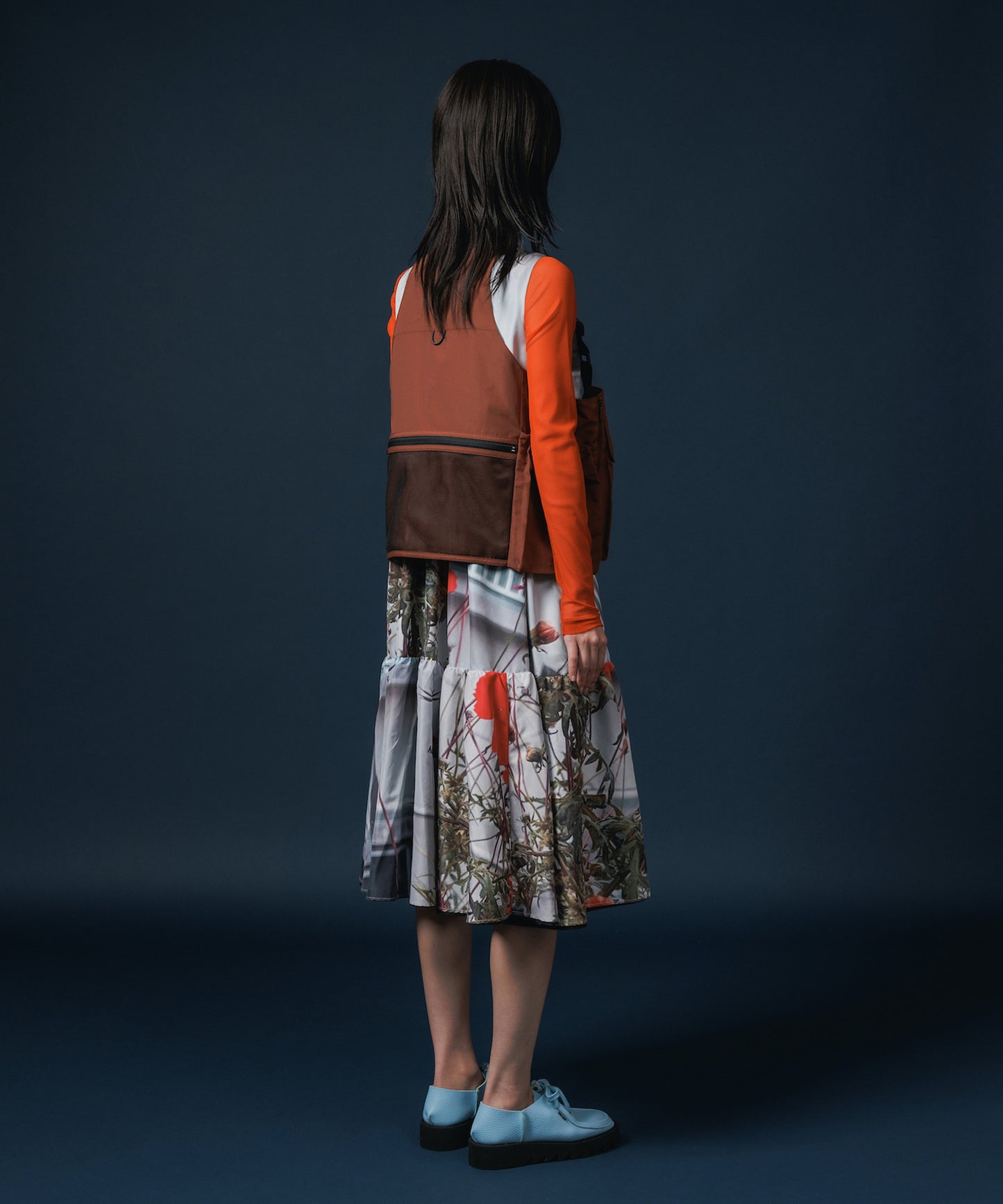 REVERSIBLE GATHER ONE-PIECE 【納期8月下旬】