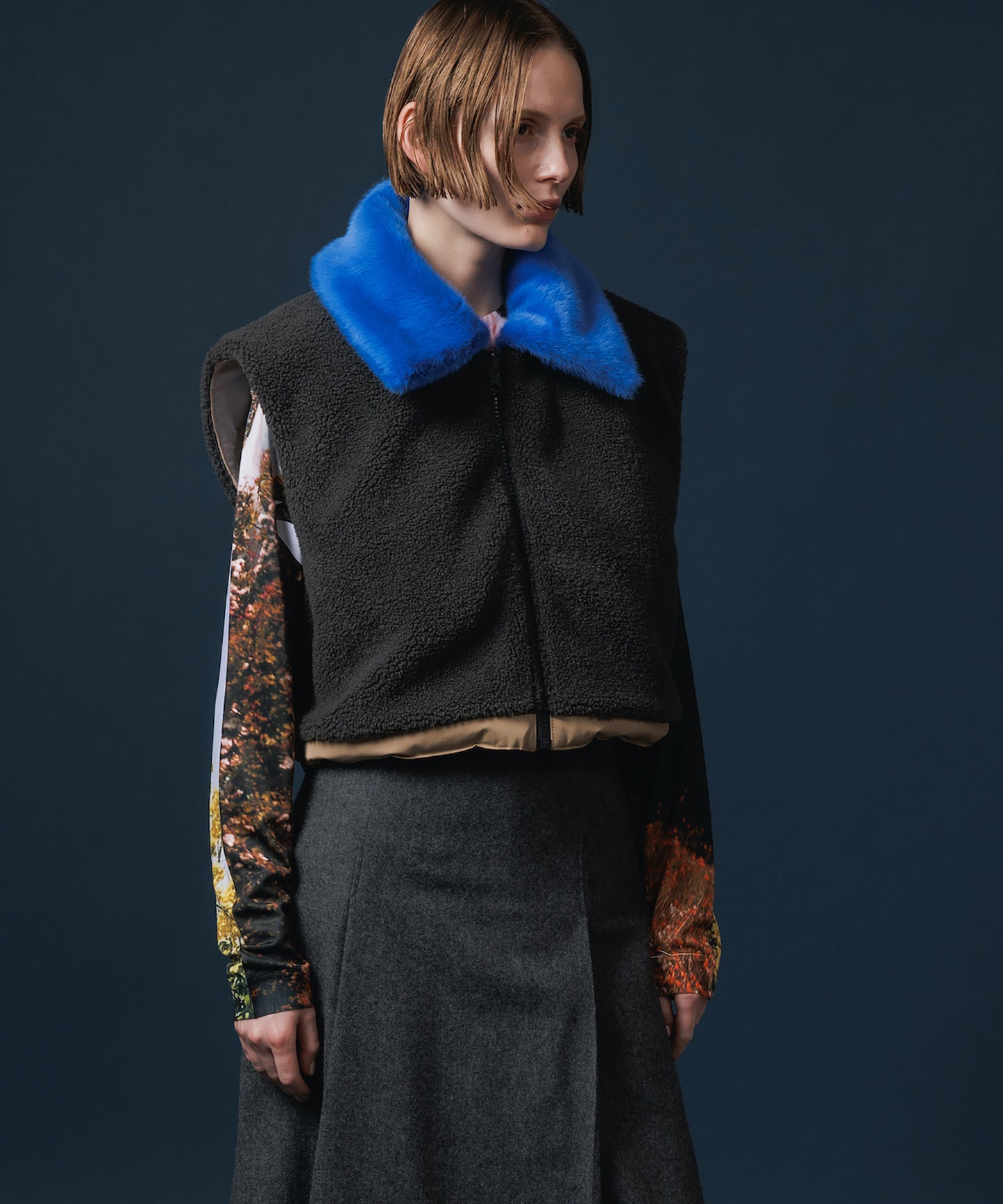 REVERSIBLE DONKEY VEST【納期10月下旬】