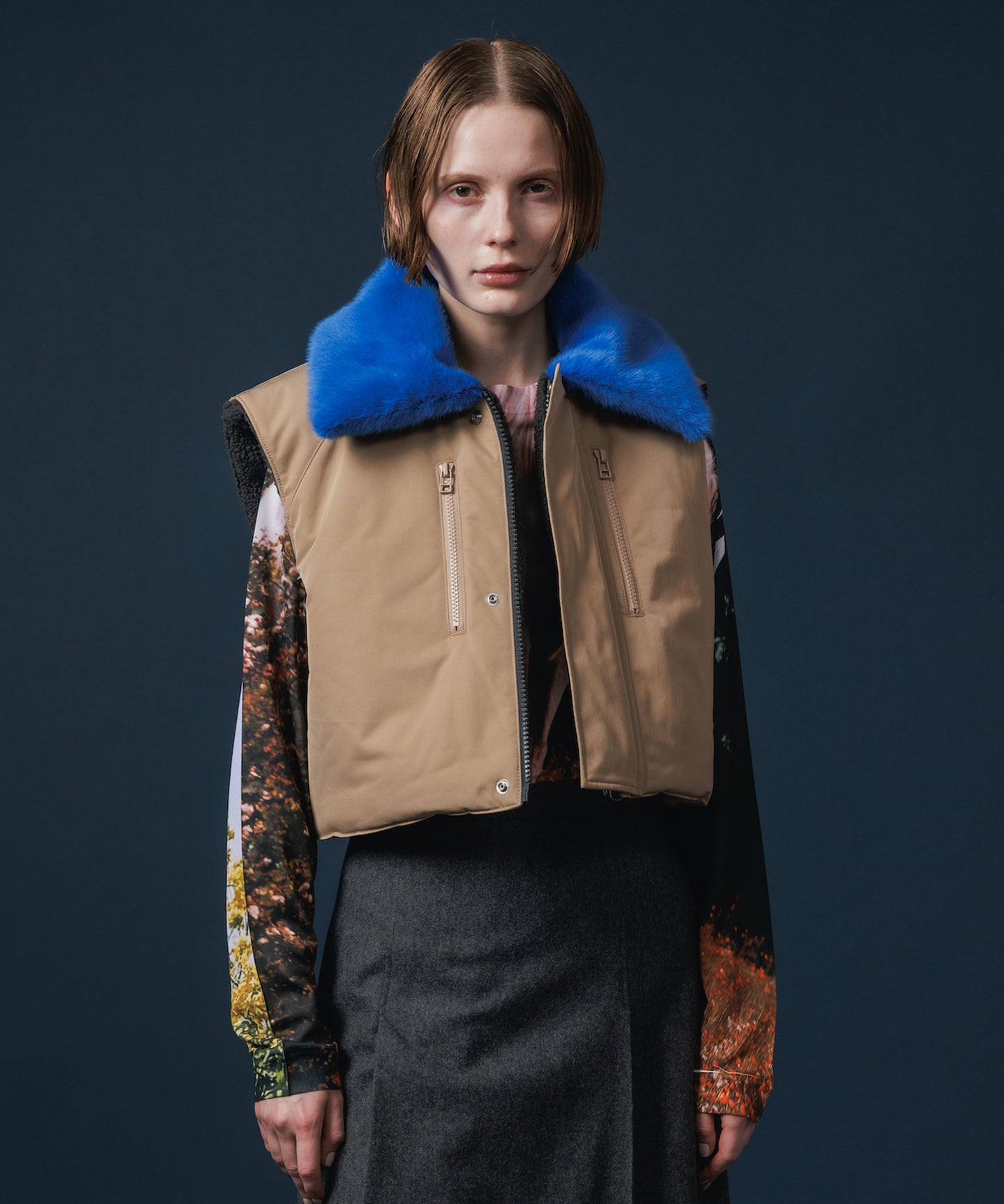 REVERSIBLE DONKEY VEST【納期10月下旬】