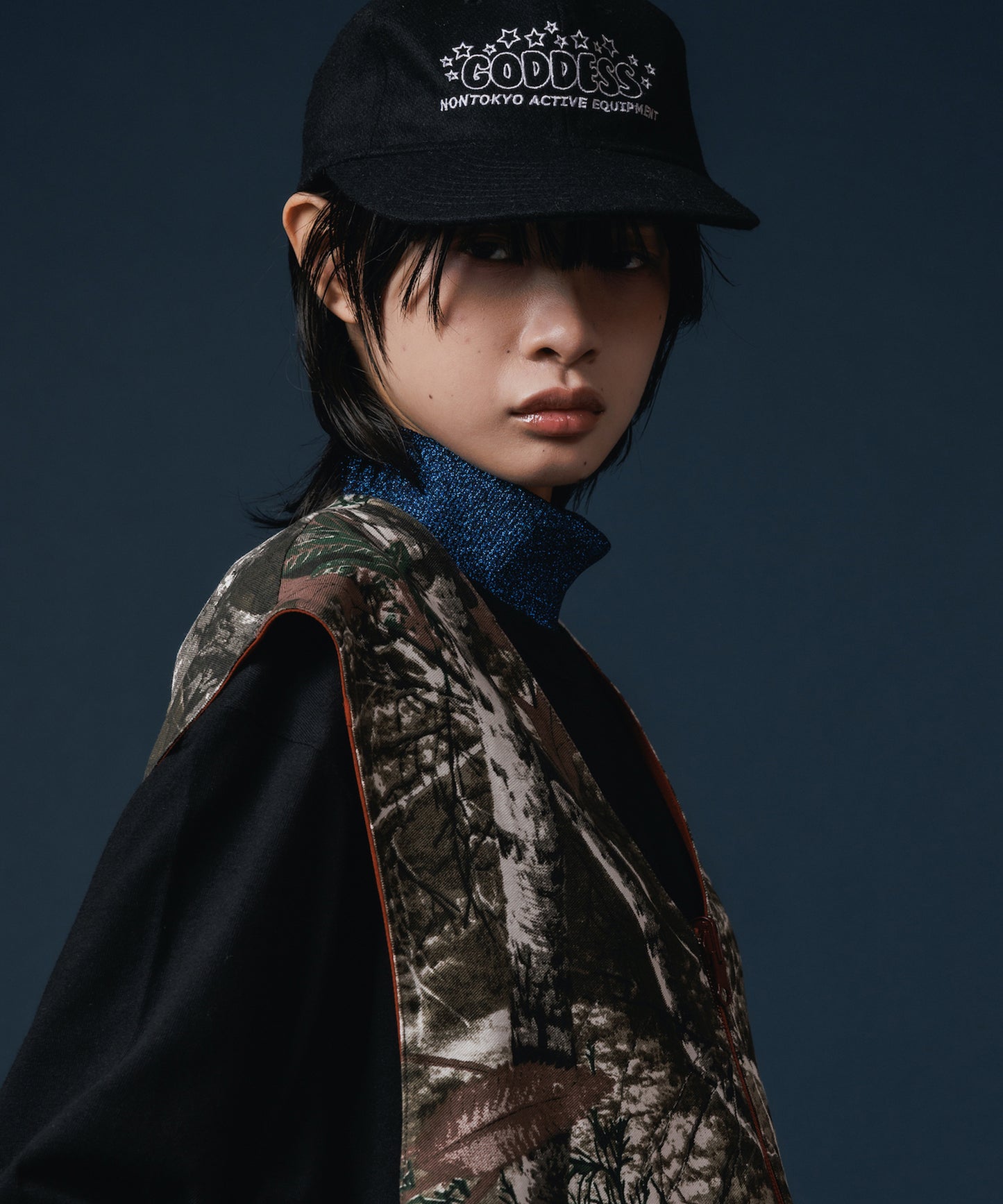 EMBROIDERY WOOL CAP【納期10月下旬】