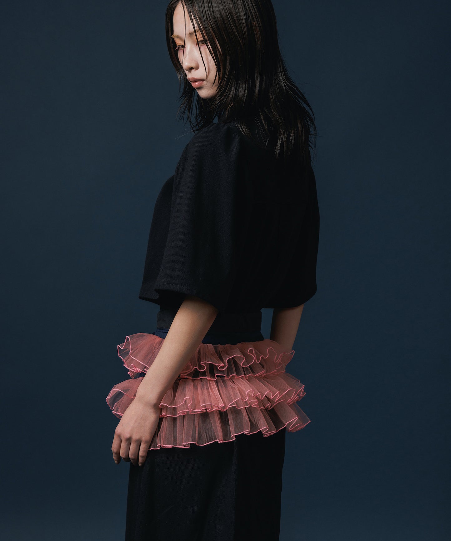 TULLE FRILL BELT 【納期8月下旬】