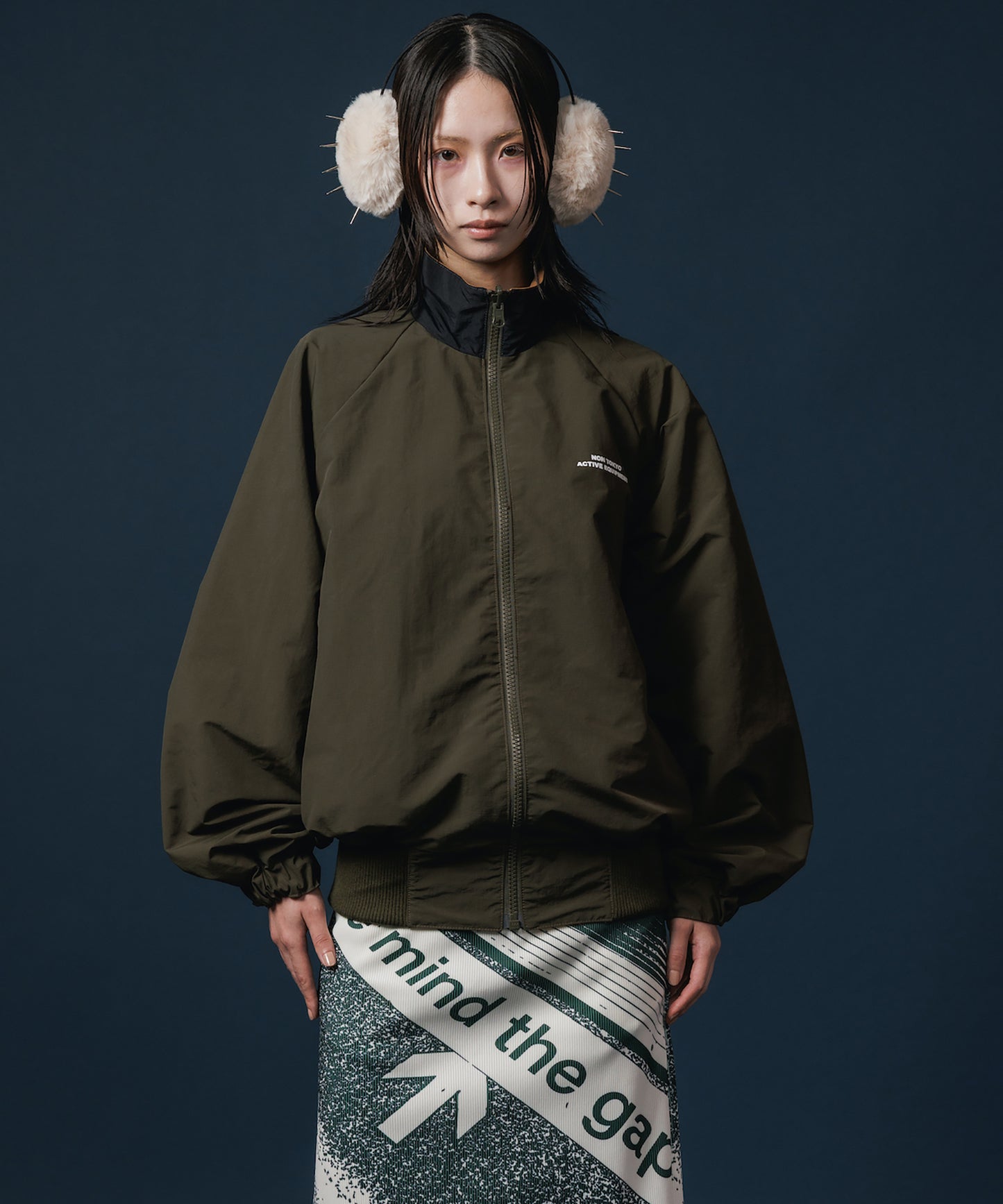 REVERSIBLE SWITCHING BLOUSON & SCARF 【納期9月下旬】