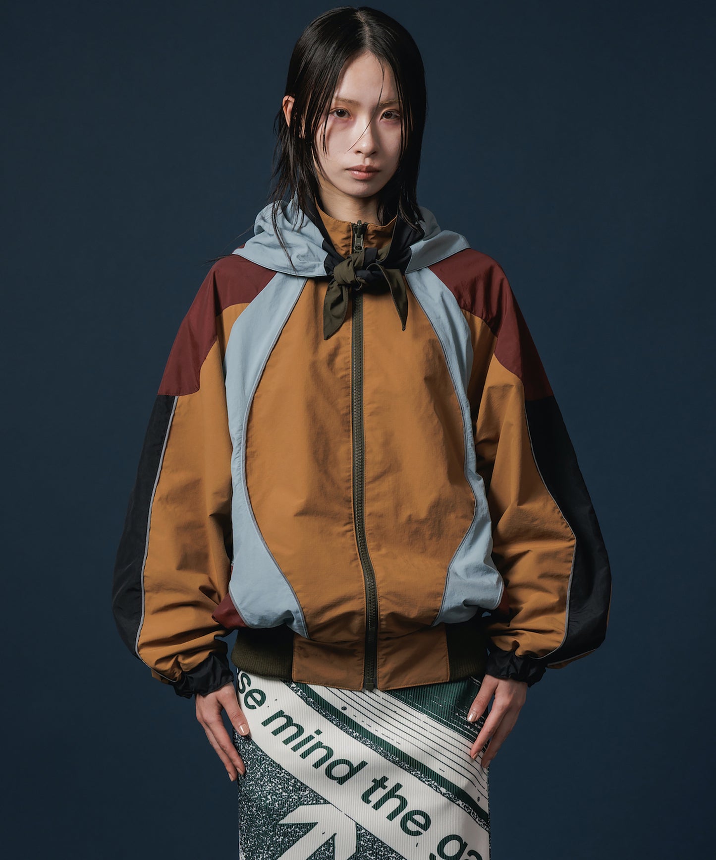 REVERSIBLE SWITCHING BLOUSON & SCARF 【納期9月下旬】