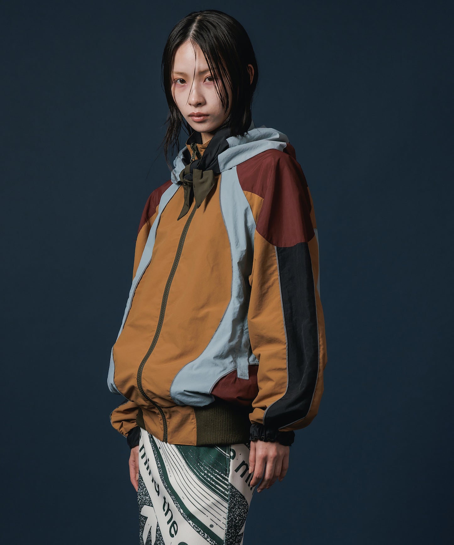 REVERSIBLE SWITCHING BLOUSON & SCARF 【納期9月下旬】