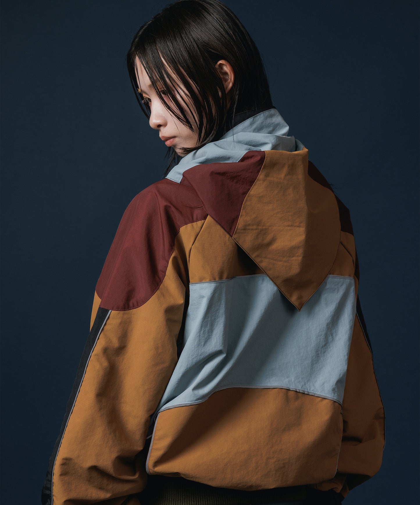 REVERSIBLE SWITCHING BLOUSON & SCARF 【納期9月下旬】