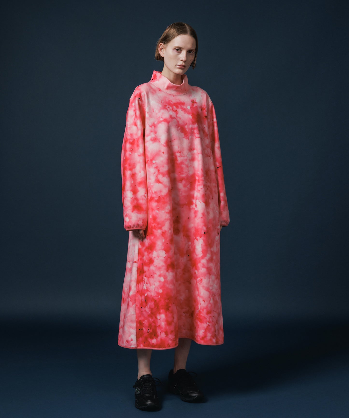 PRINT FLEECE ONE-PIECE【納期10月下旬】