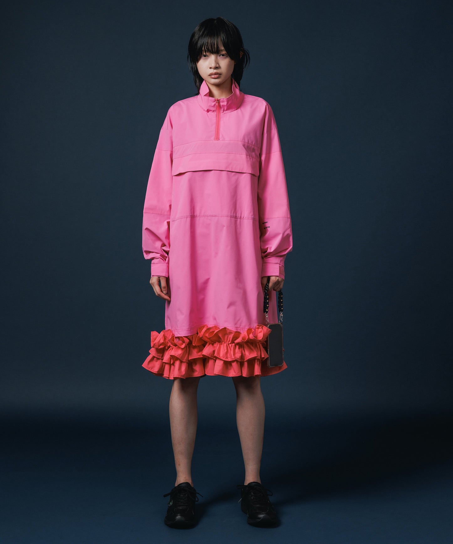 FRILL LAYER NYLONONE-PIECE 【納期9月下旬】