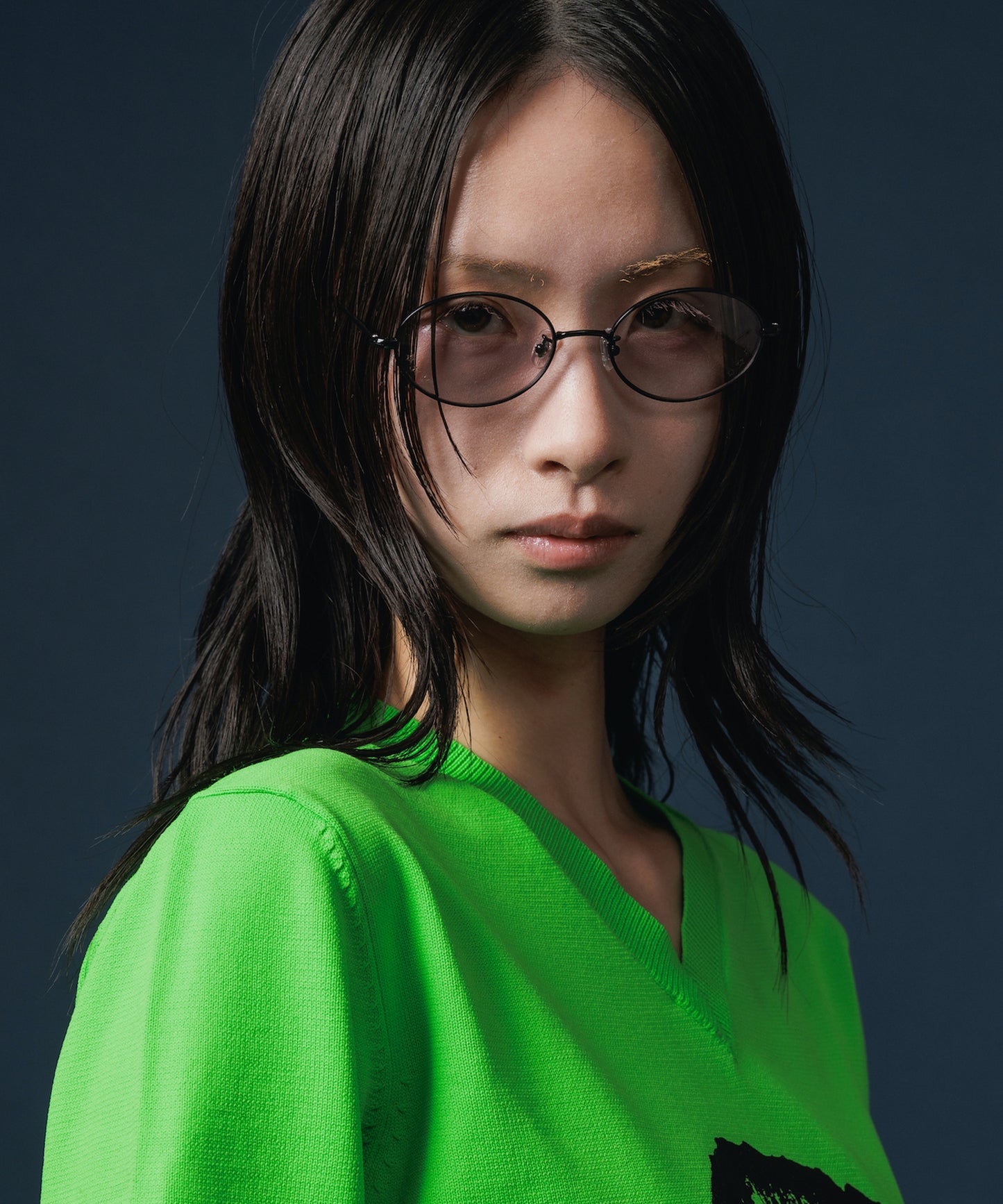 STAR OVAL SUNGLASSES 【納期8月下旬】