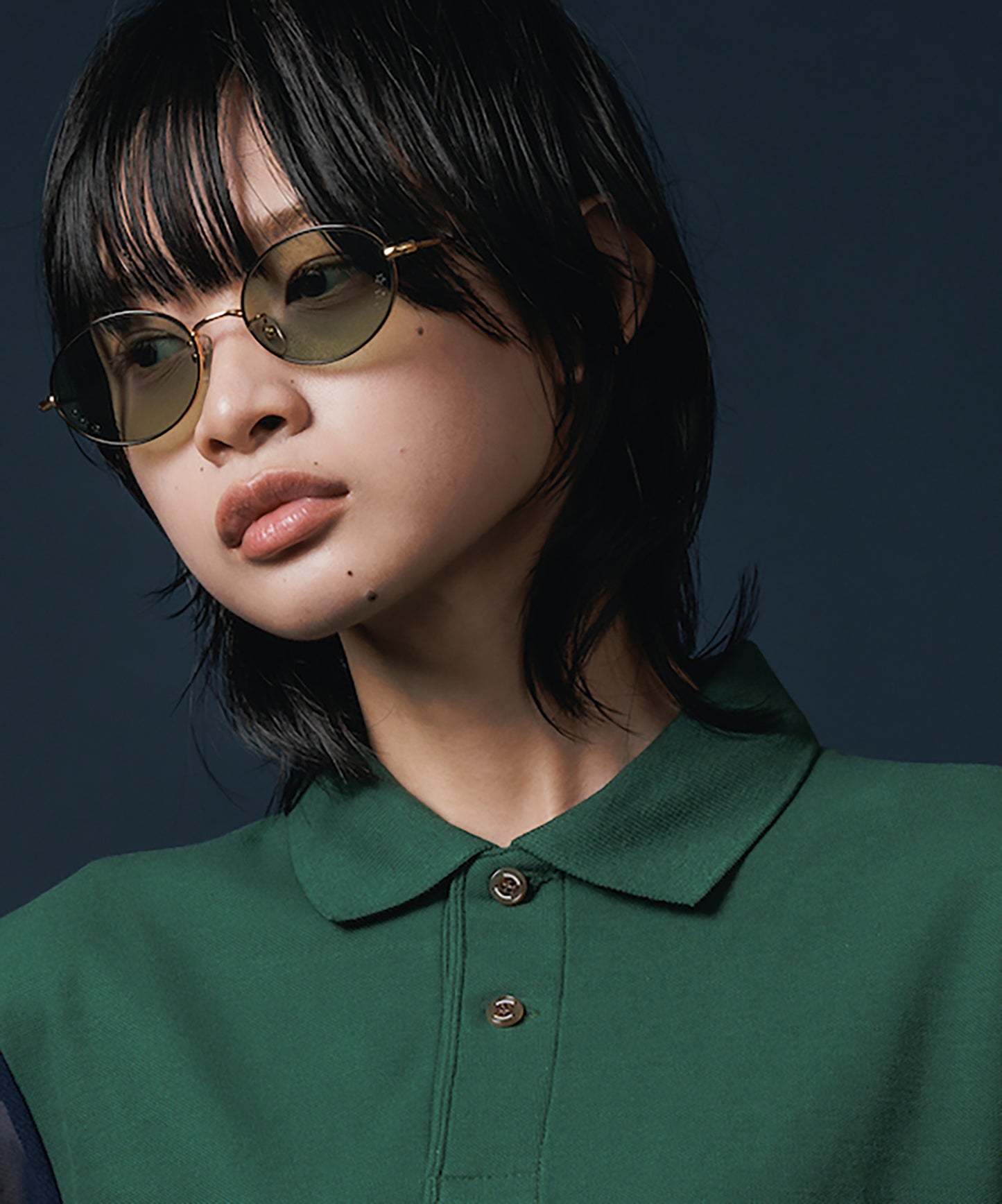 STAR OVAL SUNGLASSES 【納期8月下旬】
