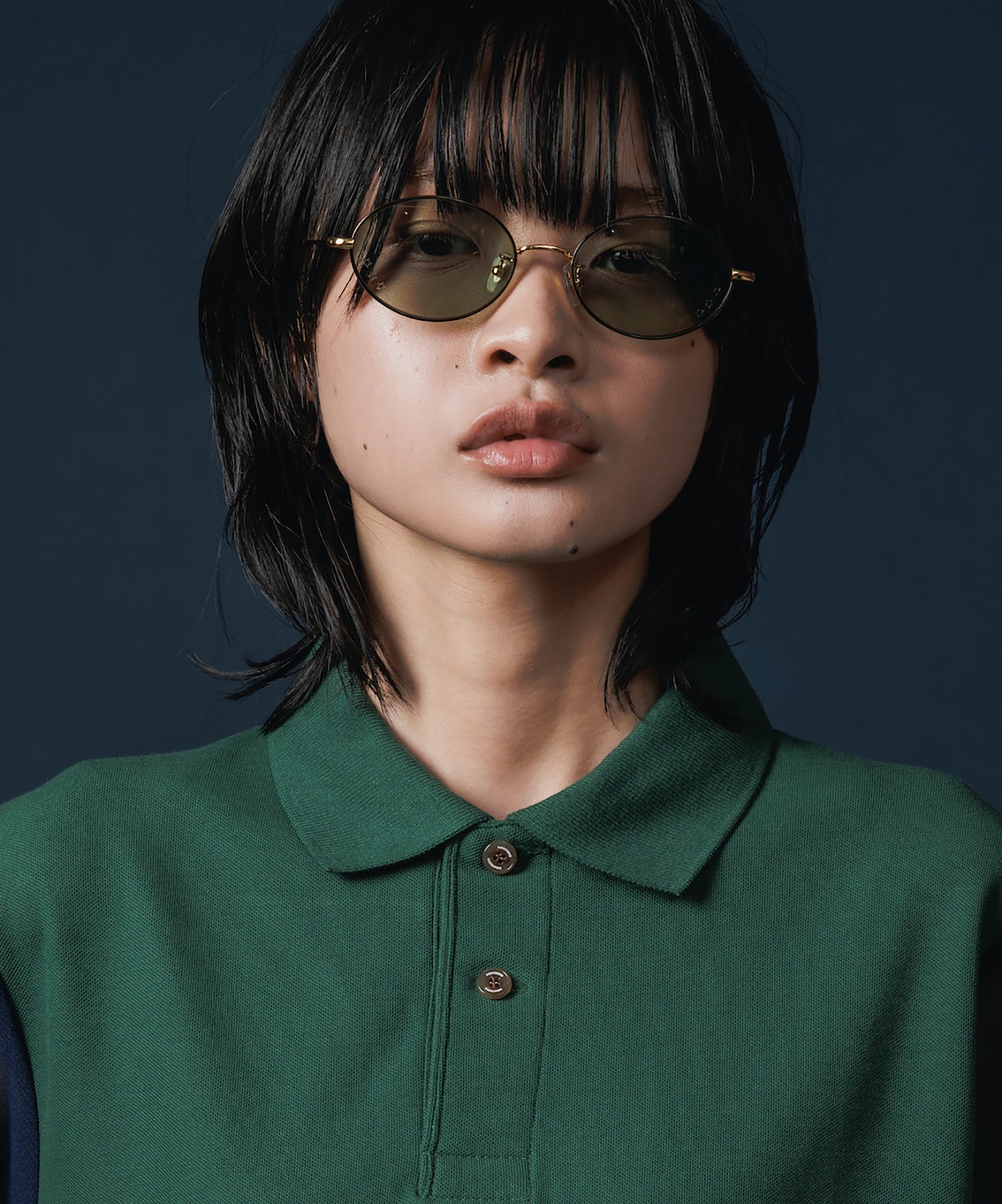 STAR OVAL SUNGLASSES 【納期8月下旬】