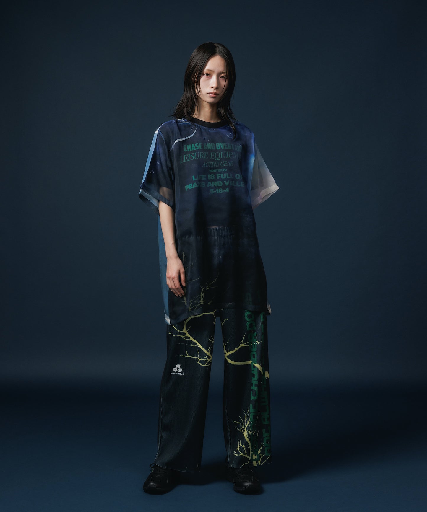 DIRECT PRINT SHEER T-SHIRT 【納期8月下旬】