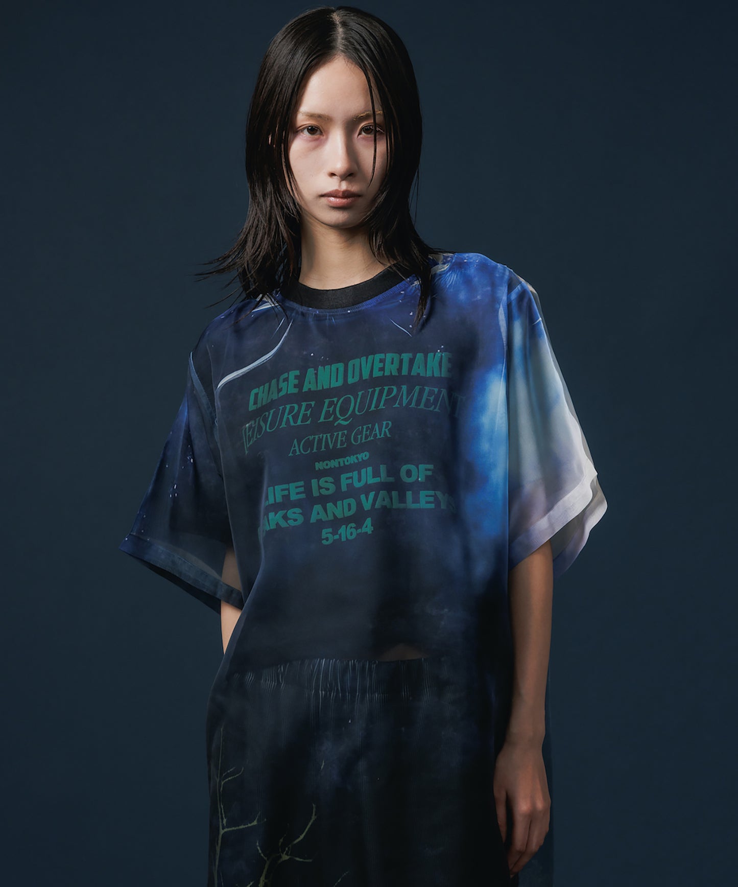 PRINT SHORT T-SHIRT(LETTERING) 【納期8月下旬】