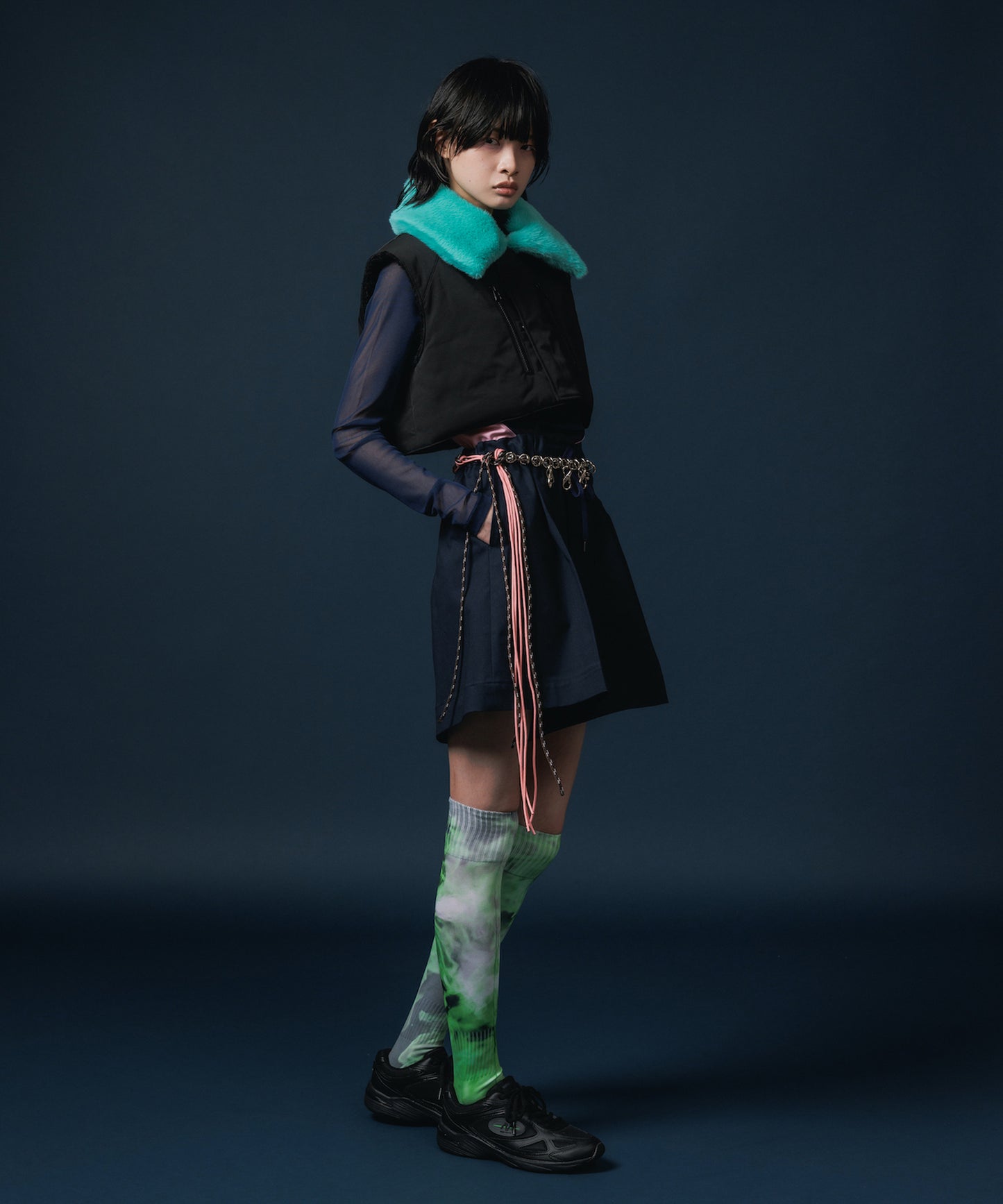 REVERSIBLE DONKEY VEST【納期10月下旬】