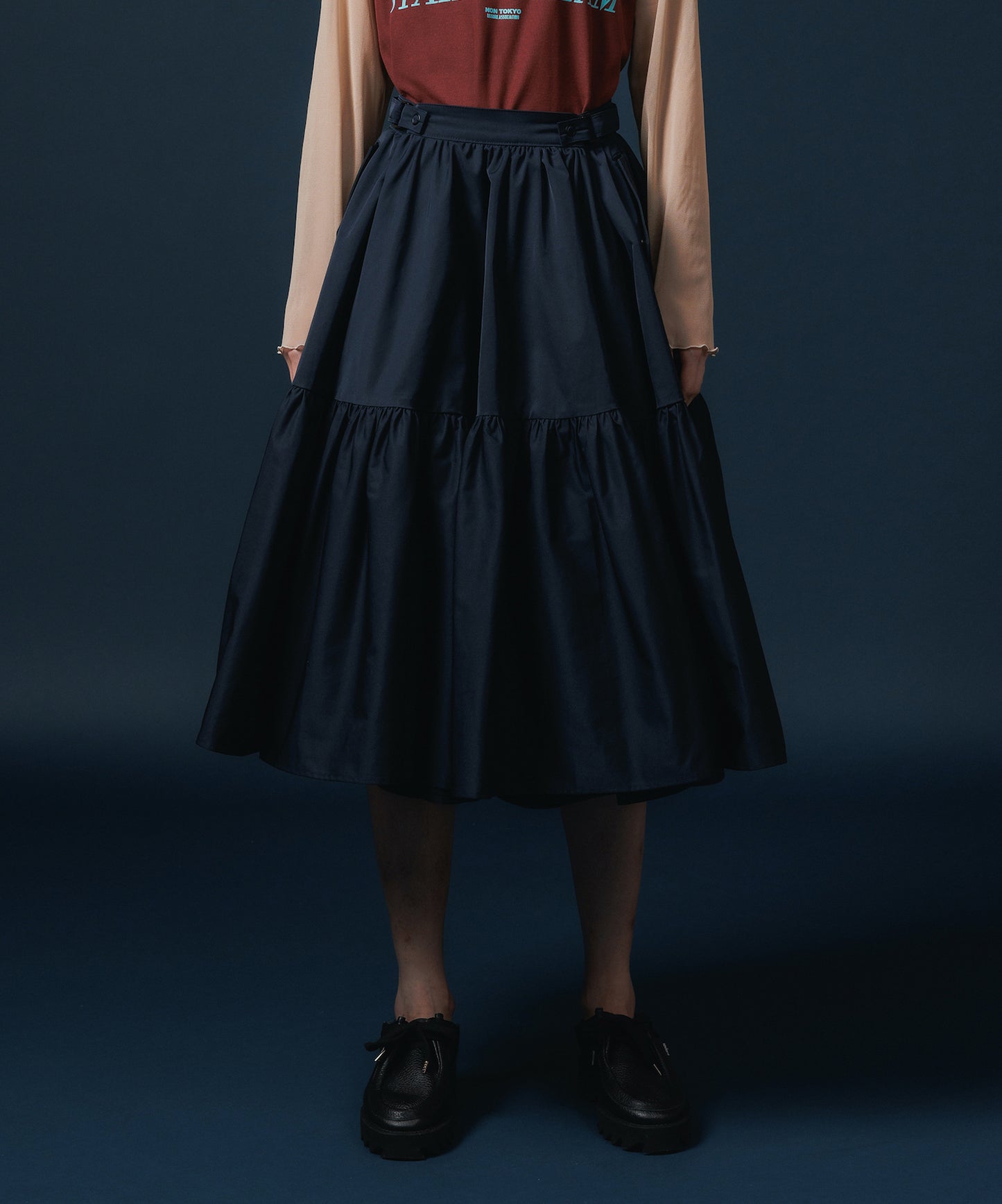 GATHER SKIRT【納期10月下旬】