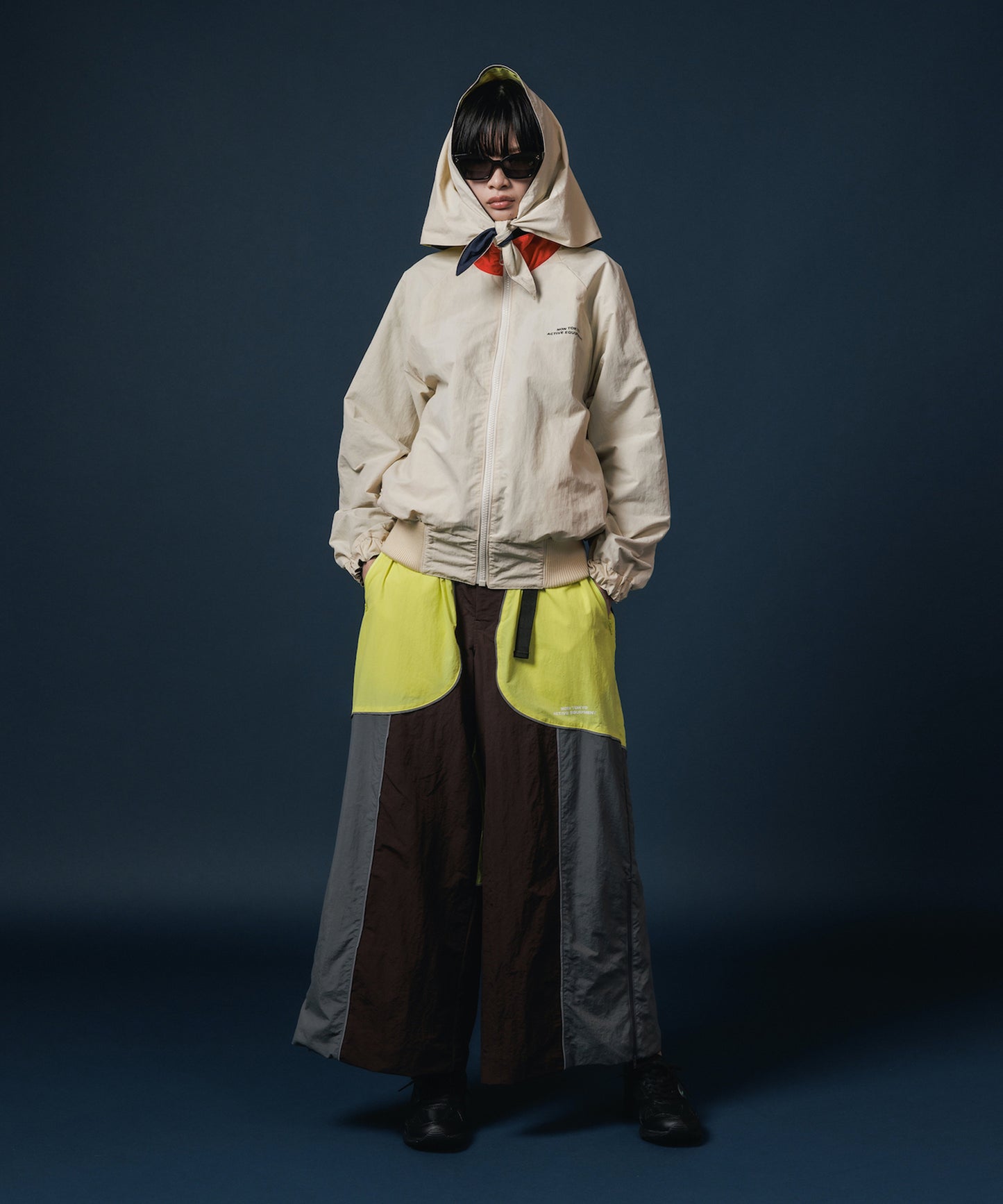 REVERSIBLE SWITCHING BLOUSON & SCARF 【納期9月下旬】