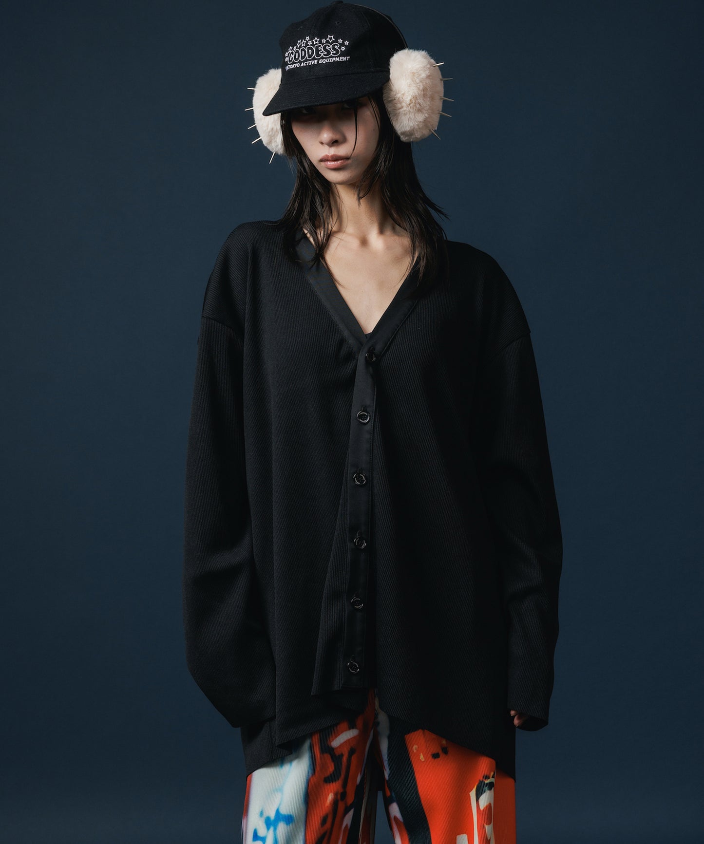 EMBROIDERY WOOL CAP【納期10月下旬】