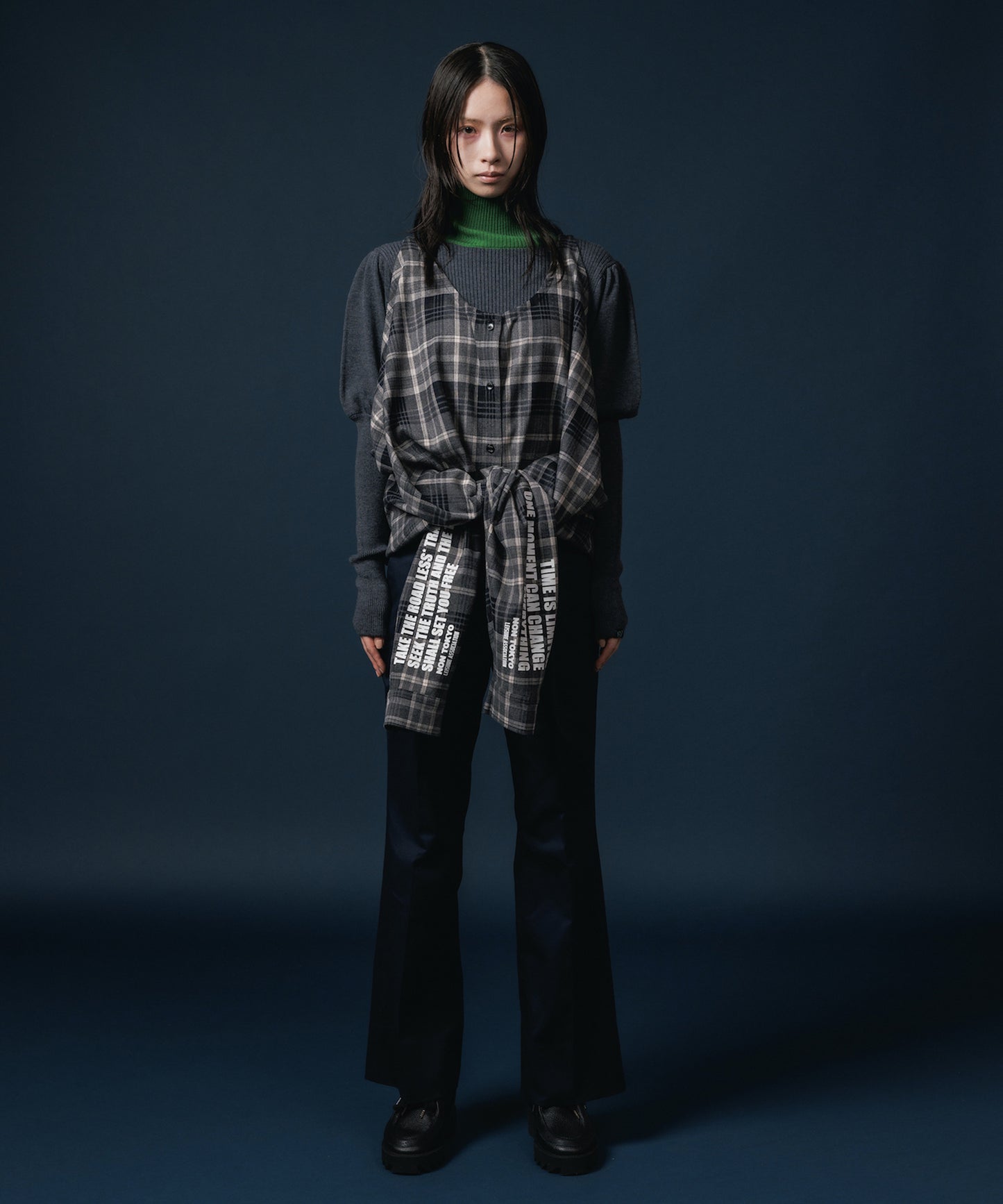 2WAY FLANNEL CHECK SHIRT【納期10月下旬】
