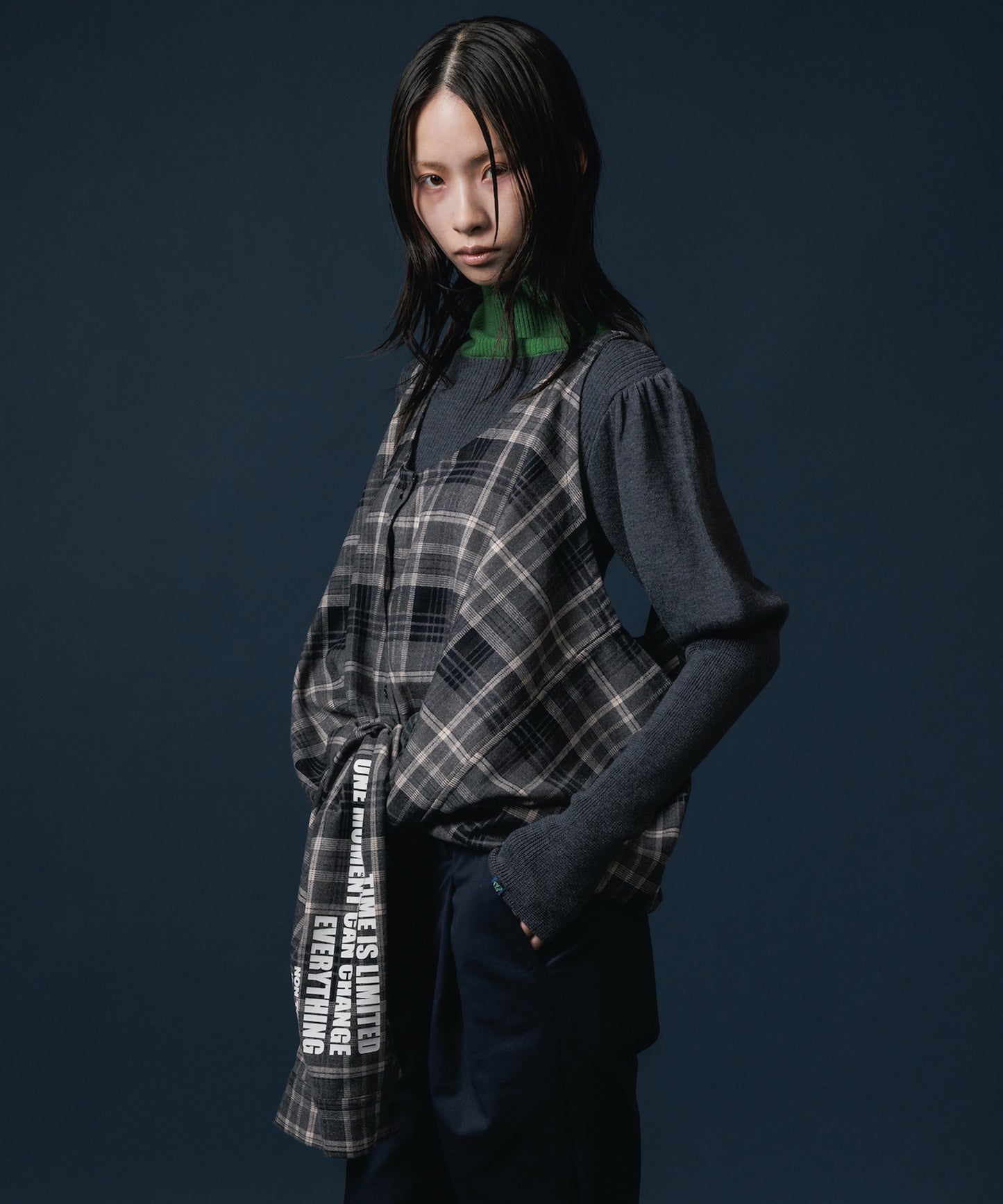 2WAY FLANNEL CHECK SHIRT【納期10月下旬】