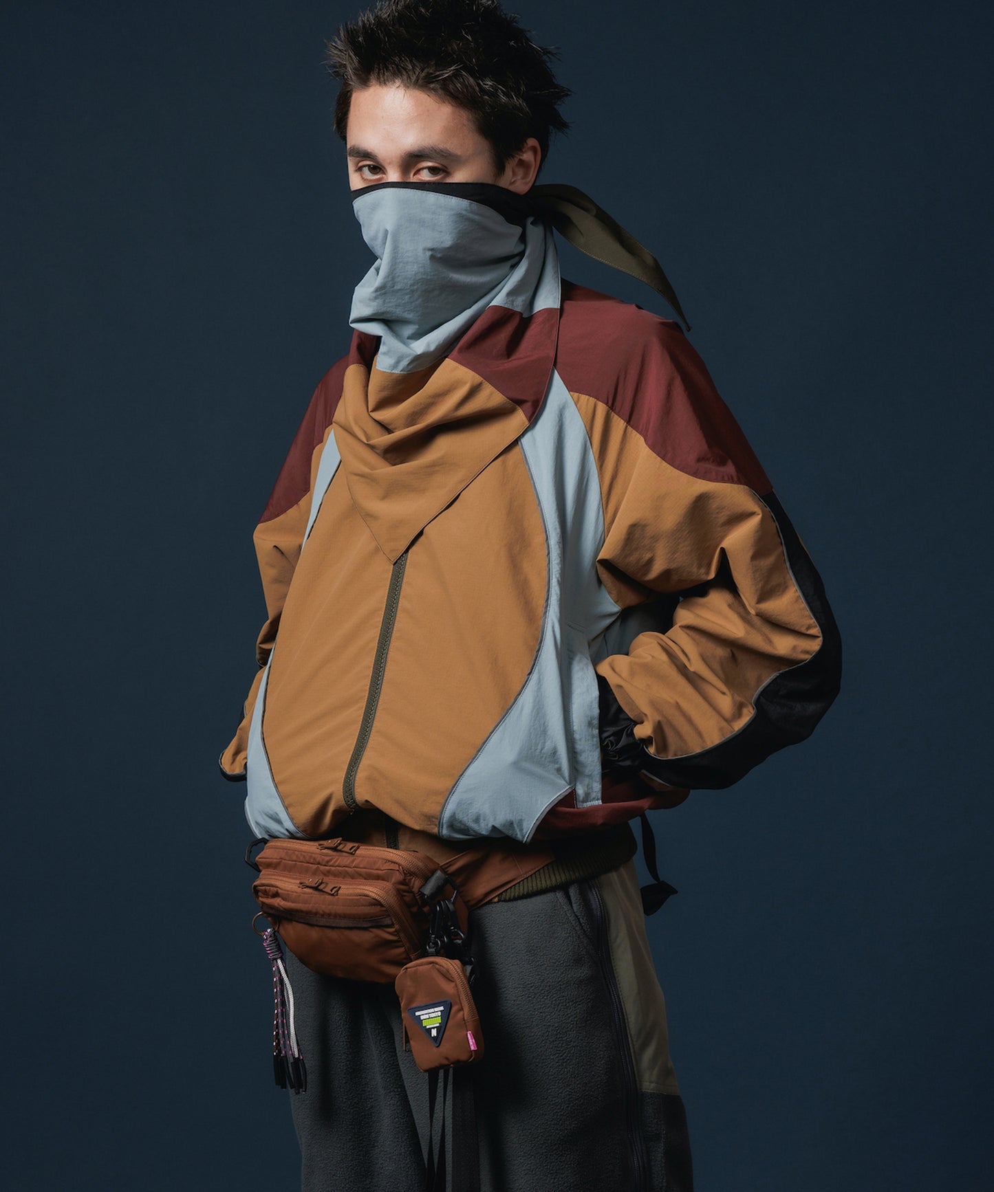 REVERSIBLE SWITCHING BLOUSON & SCARF 【納期9月下旬】