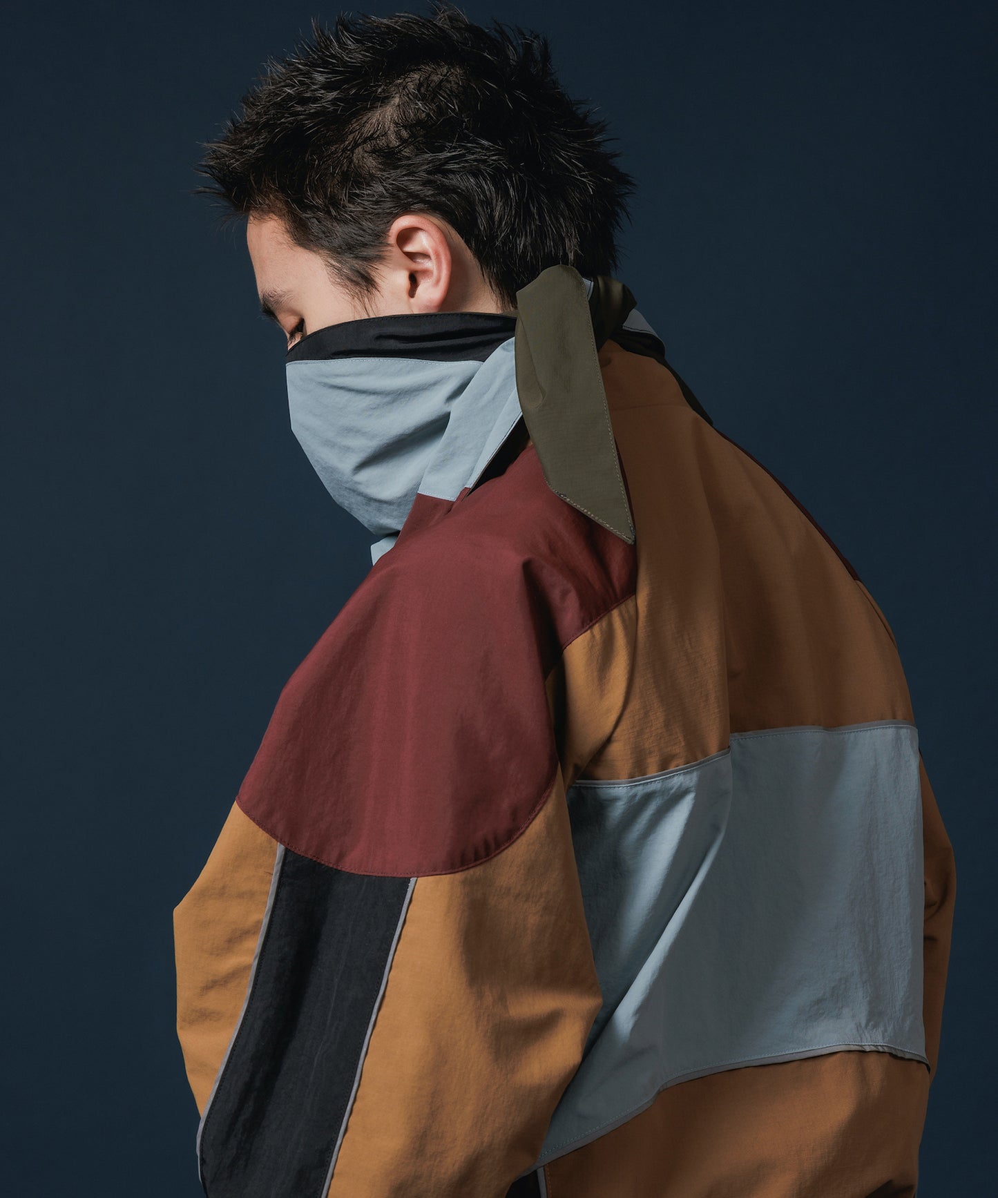 REVERSIBLE SWITCHING BLOUSON & SCARF 【納期9月下旬】